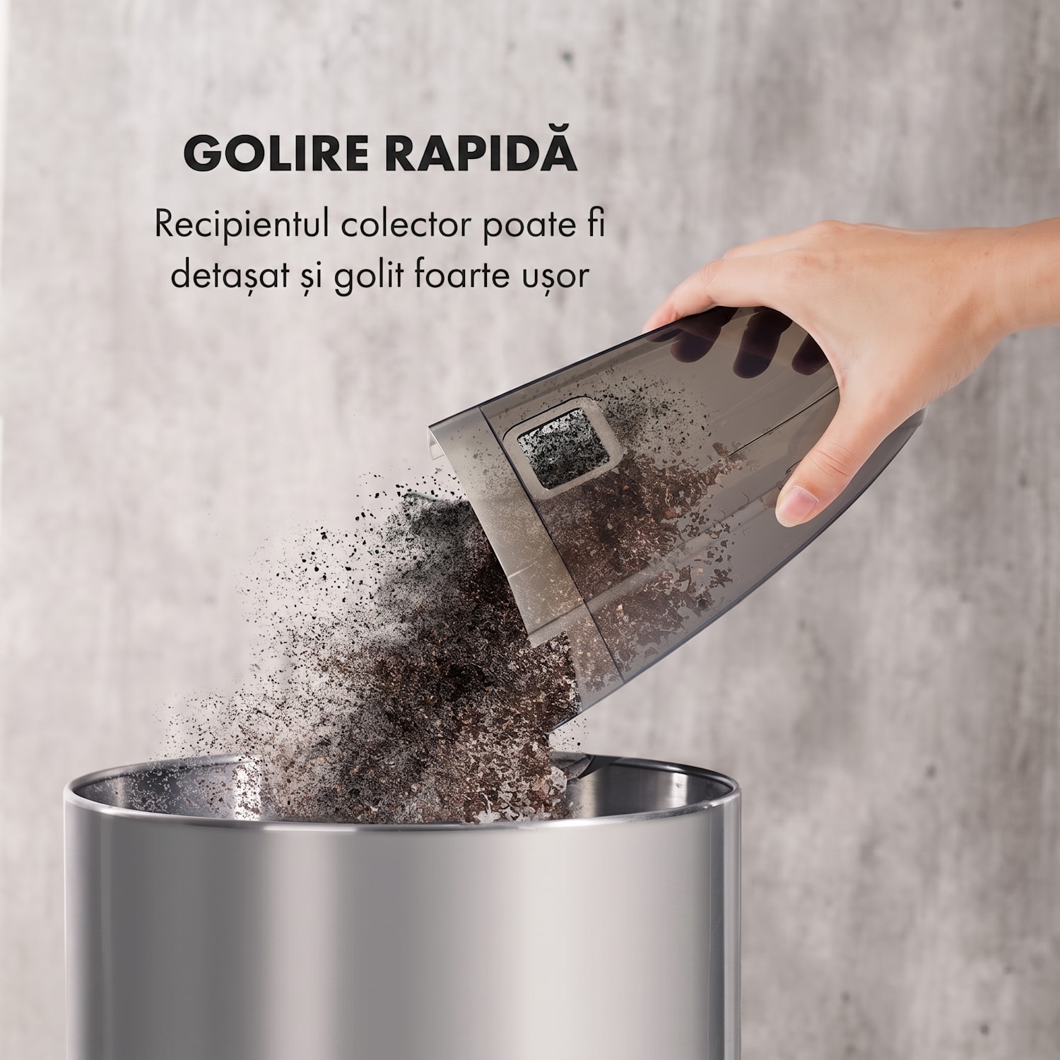 TurboHybrid, aspirator de podea și aspirator de mână, roșu metalic Roșu