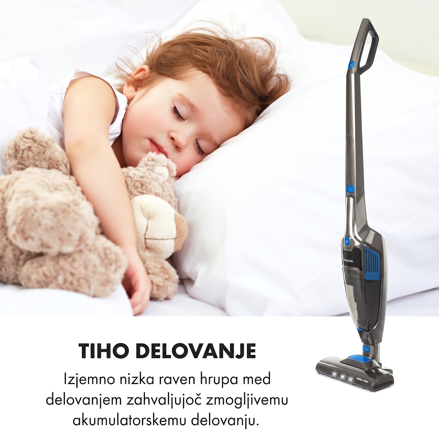 TurboHybrid, sesalnik, tla in ročni sesalnik, antracitno modri Temno siva