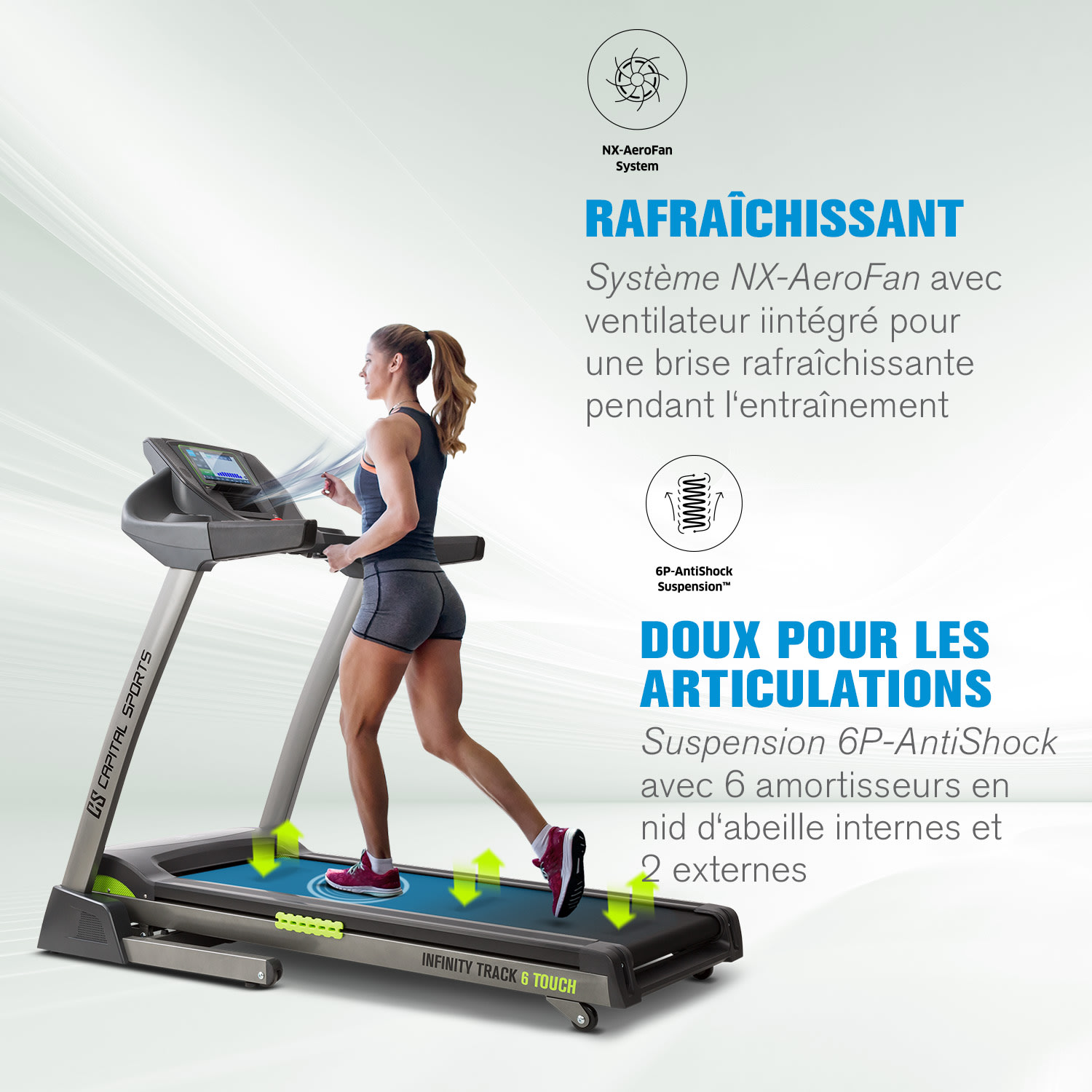 Infinity Track 6.0 Touch loopband 5,5 PK WiFi 9" TFT touch screen 