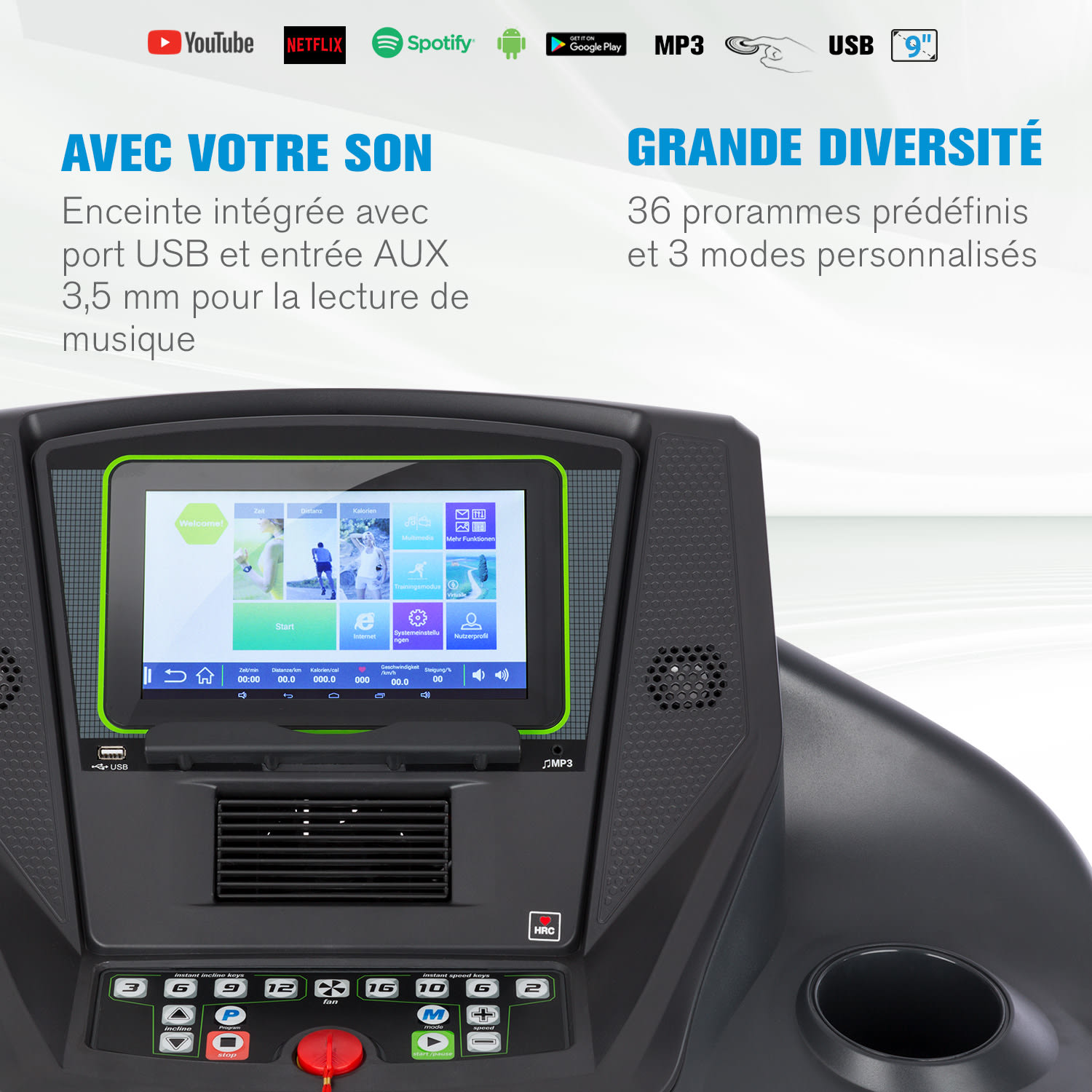 Infinity Track 6.0 Touch loopband 5,5 PK WiFi 9" TFT touch screen 