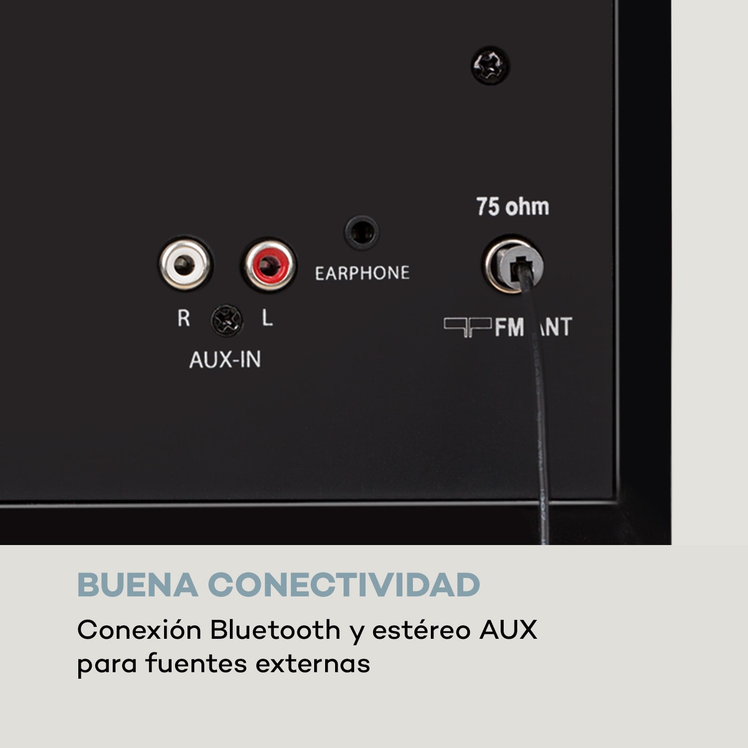 Columbia DAB Radio máx. 60 W  Sintonizador CD DAB+/ FM Bluetooth MP3 USB Negro 