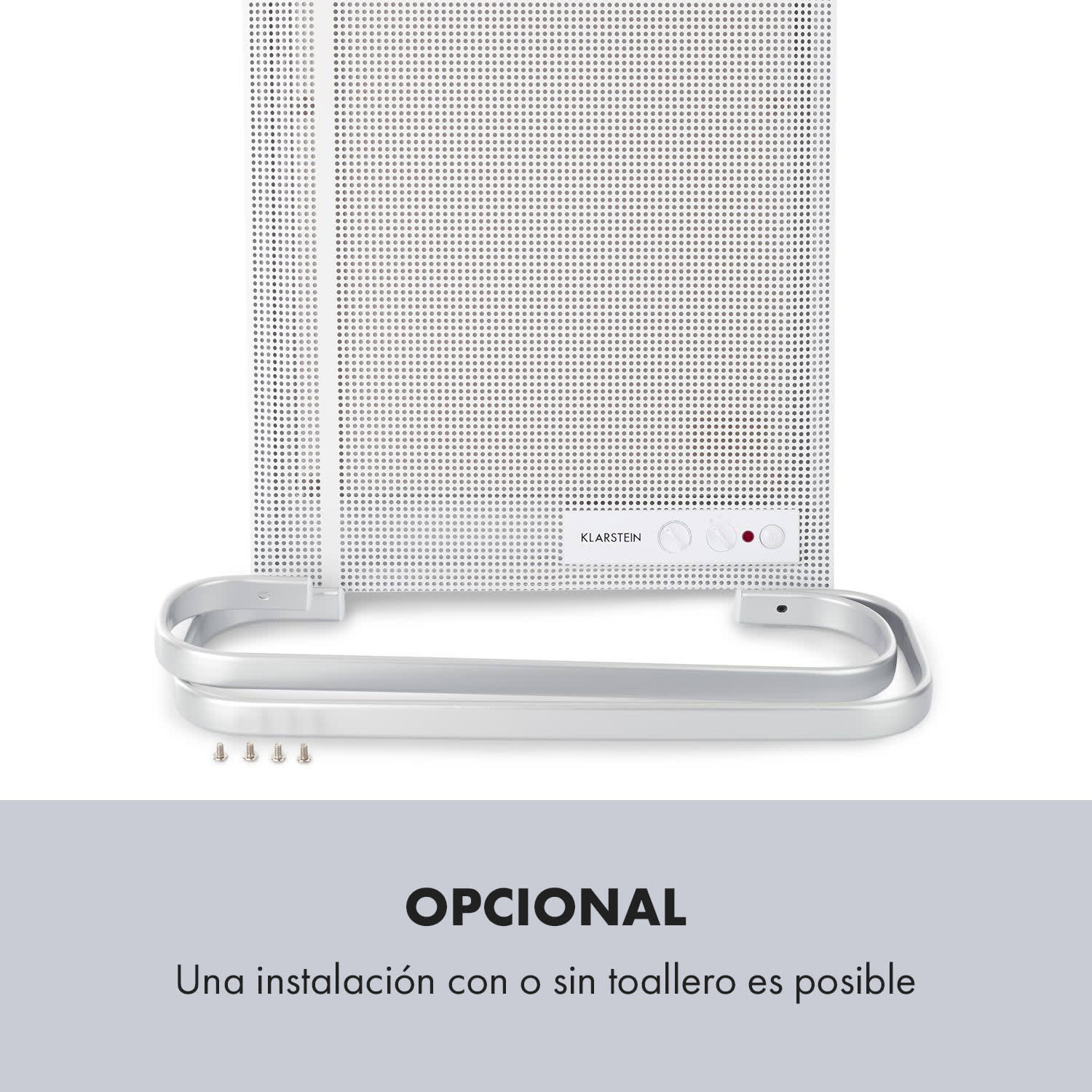 Hot Spot Wave Panel calefactor 51x80cm 20m² 1000W Sin intervalos IP24 Aluminio 