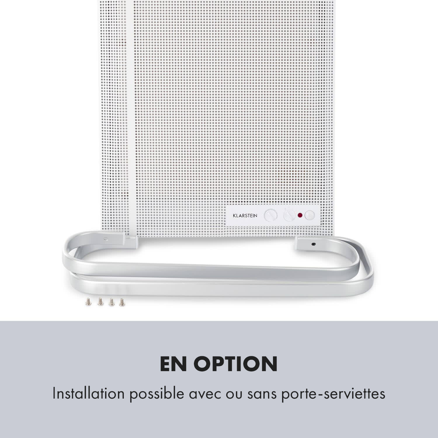 Hot Spot Wave warmtepaneel 51x80cm 20m² 1000W traploos IP24 aluminium 