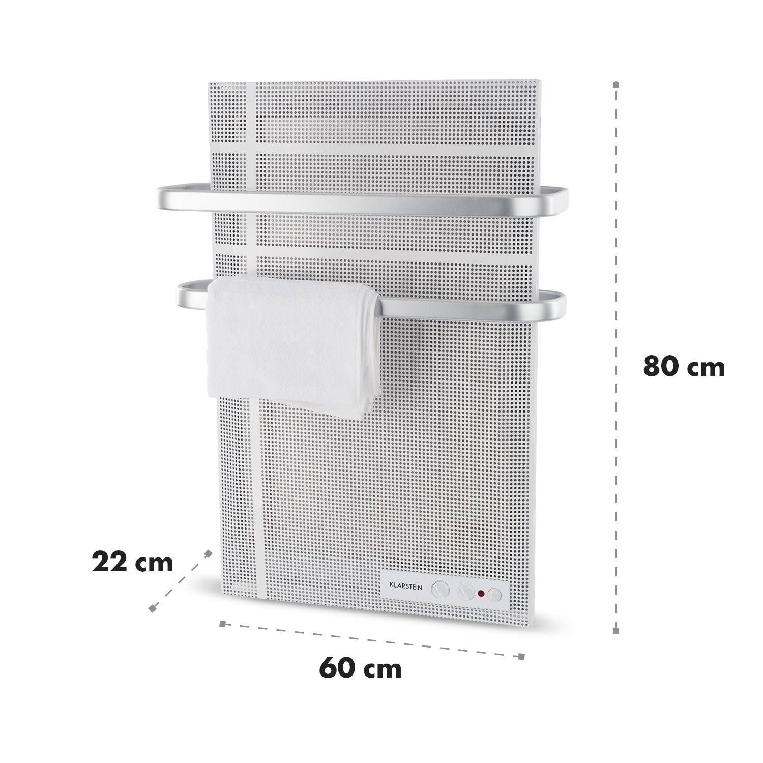 Hot Spot Wave, încălzitor cu infraroșu, 51 x 80 cm, 20 m², 1000 W, fără trepte, IP24, aluminium 