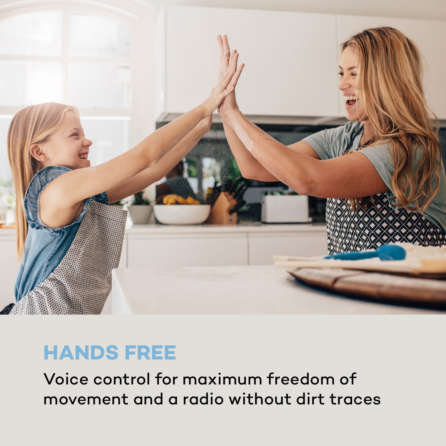 Intelligence DAB+, kuchynské rádio, hlasové ovládanie Alexa, Spotify, bluetooth, biele Biela