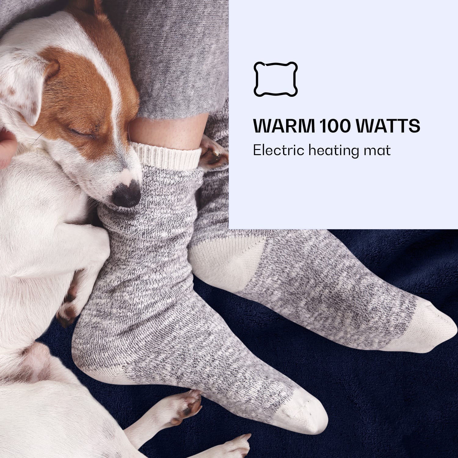 Dr. Watson Heatzone XL Heated Carpet 100W 75x50cm MicroPlush 