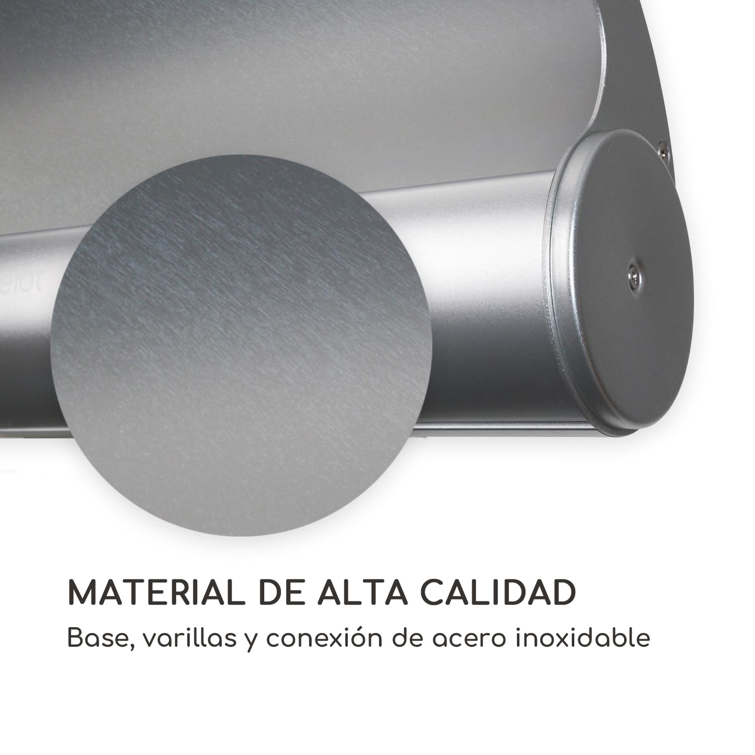 Heat Guard Reflex Calefactor por infrarrojos 1800 W IP55 Temporizador Mando a distancia Plateado