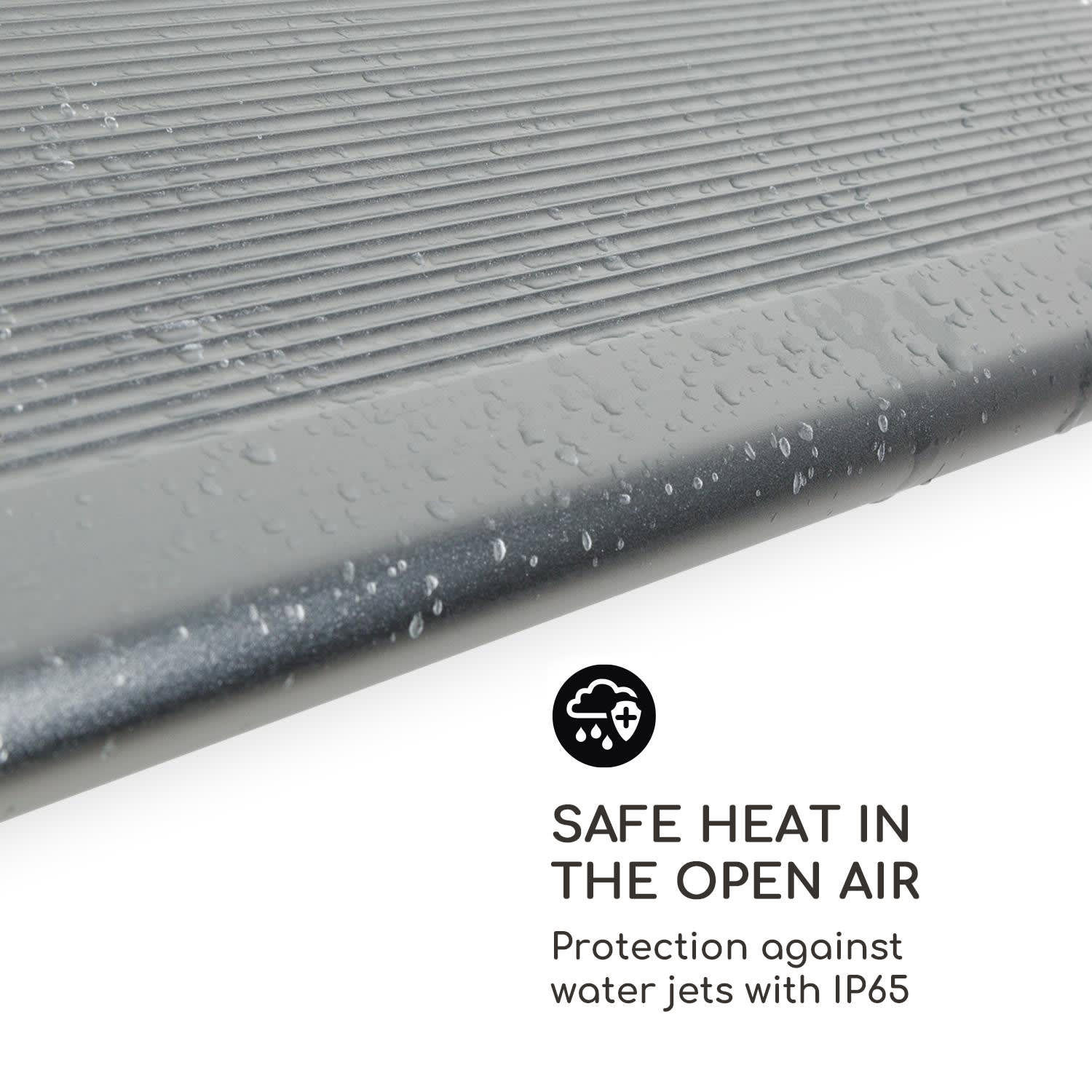 Heat Guard Reflex, infračervený ohřívač, 1800 W, IP55, časovač, dálkový ovladač 