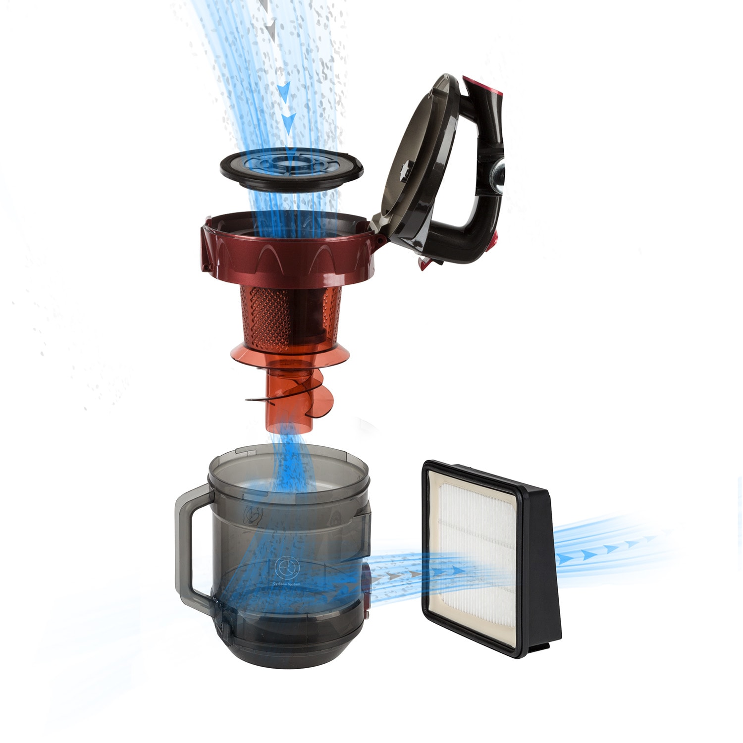 HEPA filtru pentru Clean Master cyclone aspirator, accesorii