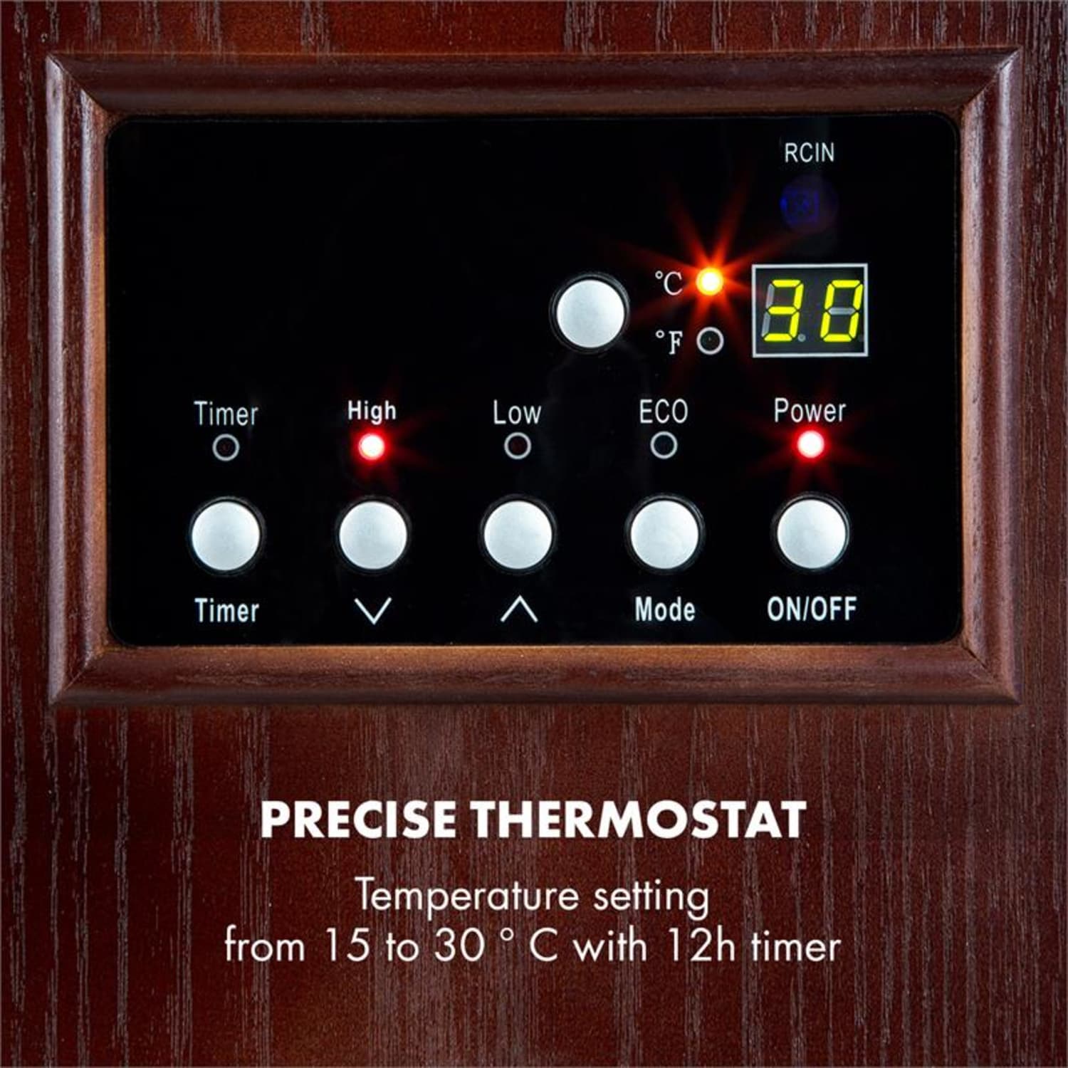 Heatbox infravörös hősugárzó Diófa