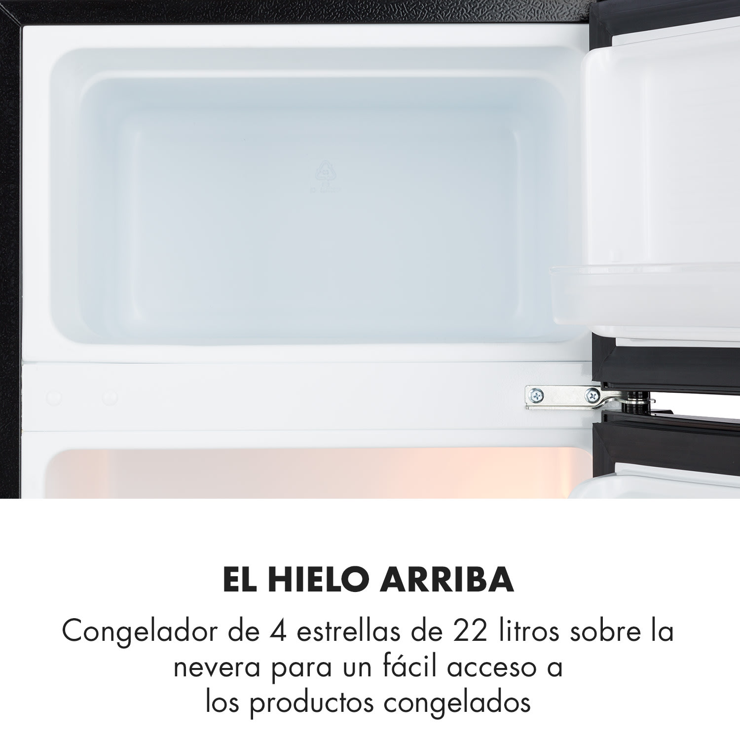 Big Daddy Cool Frigorífico combi 61/26 L 42dB A+ Negro 87 L | Negro