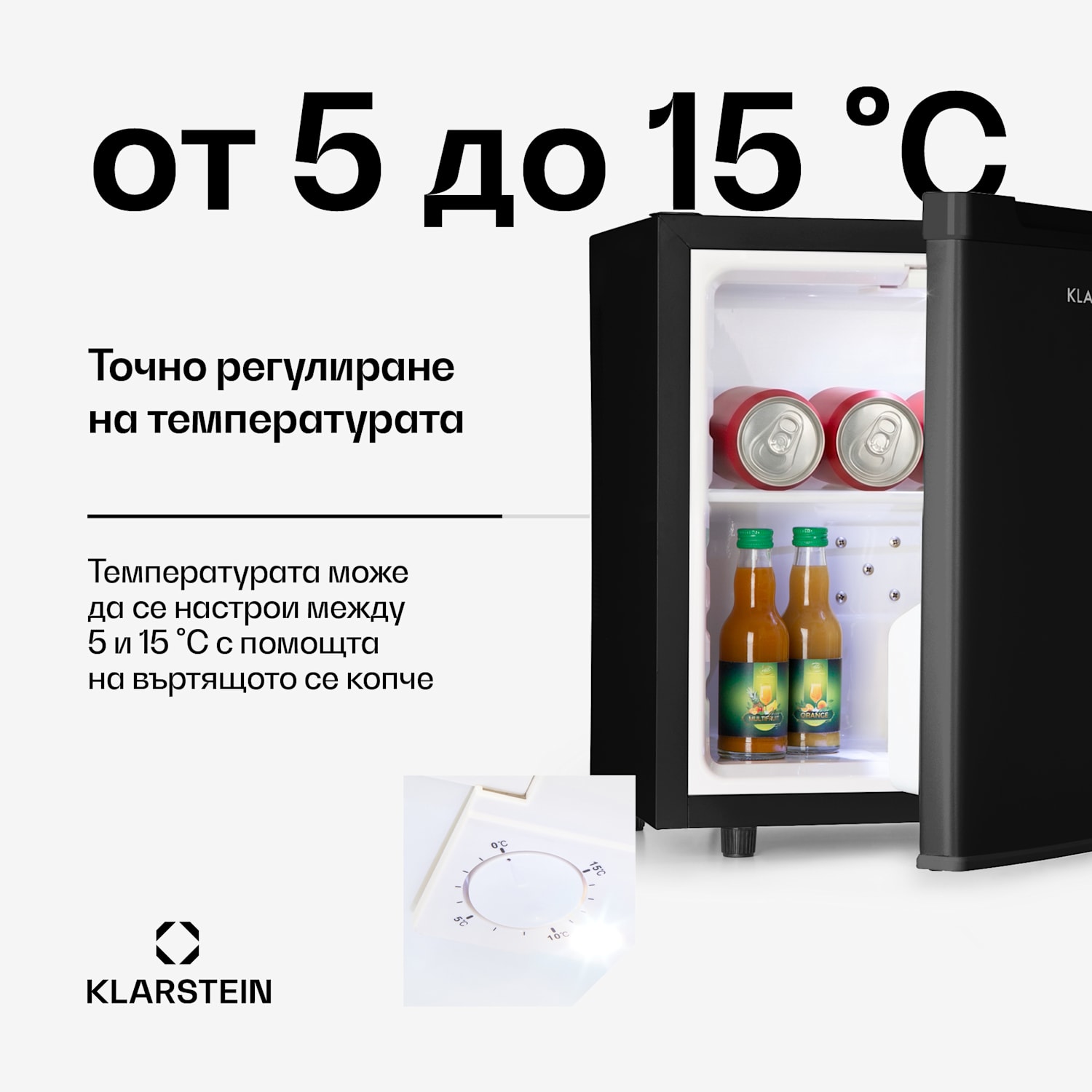 Silent Cool, хладилник, 30 л, Arctic-Fox Cooling, G, черен 30 L | Черно