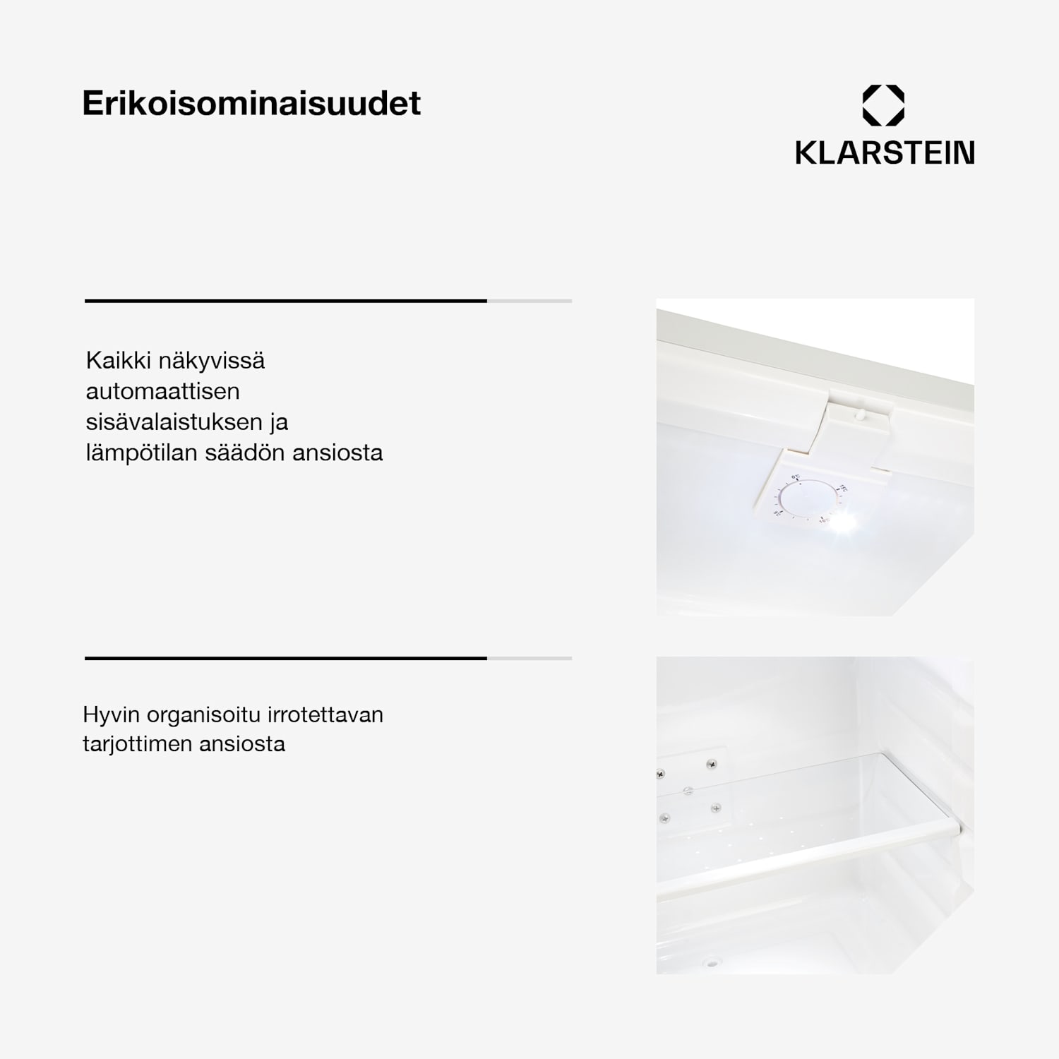 Silent Cool -jääkaappi 30l Arctic-Fox Cooling 23 dB(A) 30 L | Musta