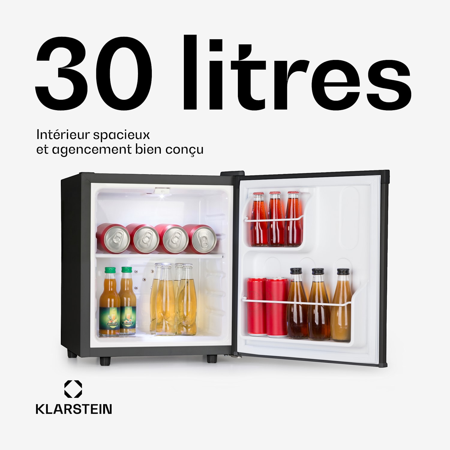 Réfrigérateur Silent Cool 30l Arctic-Fox Cooling 23 dB(A) 30 L | Noir