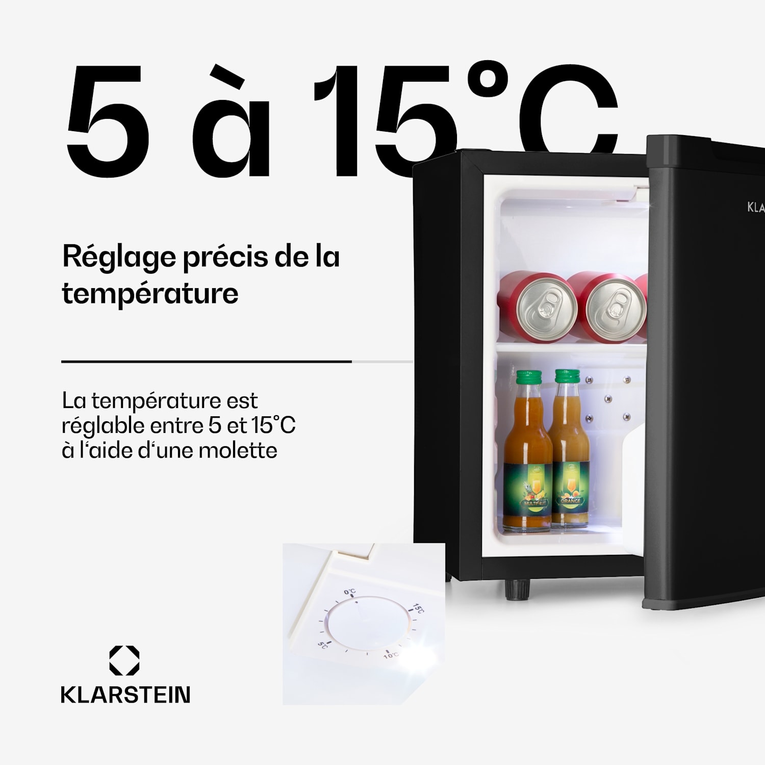 Réfrigérateur Silent Cool 30l Arctic-Fox Cooling 23 dB(A) 30 L | Noir