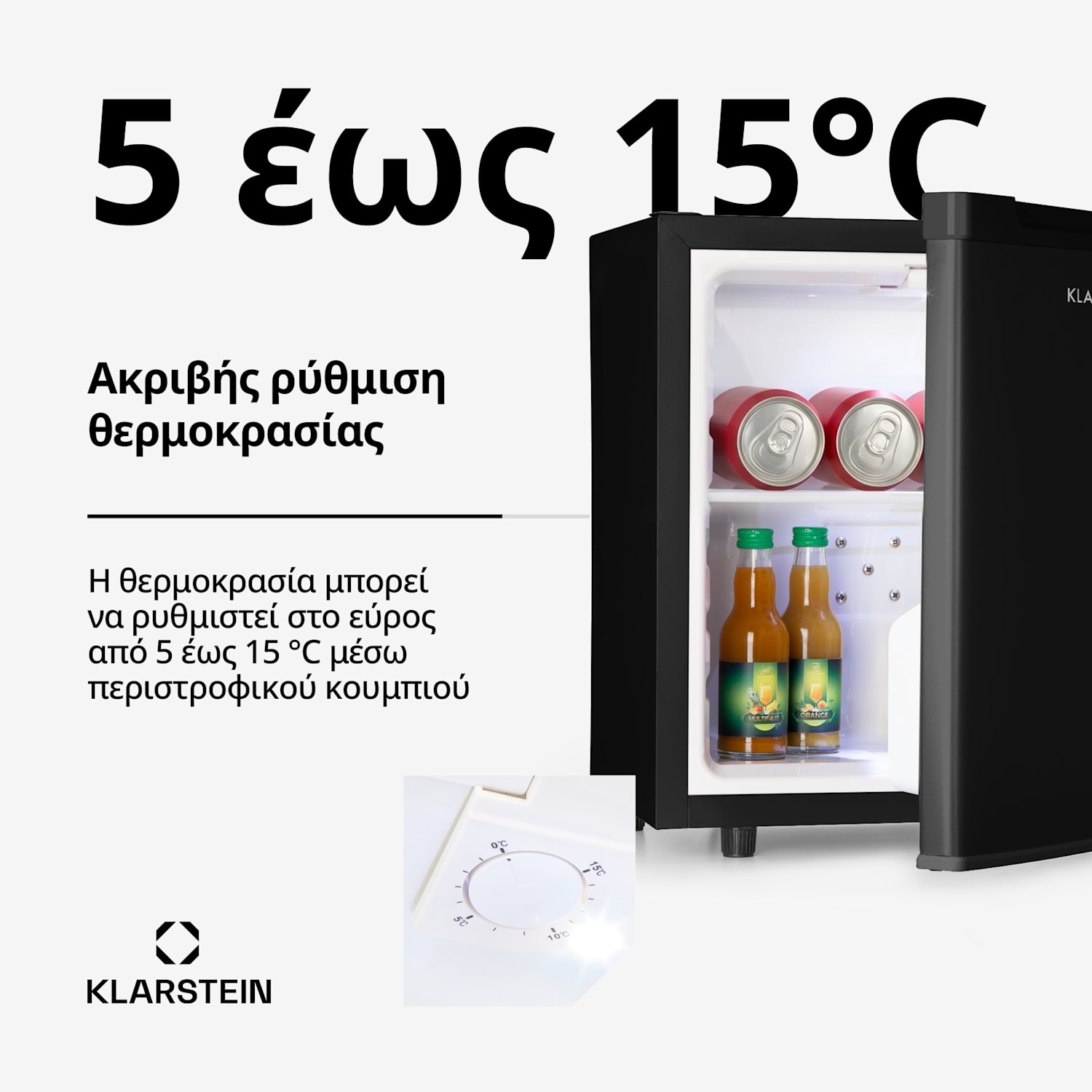 Silent Cool, ψυγείο, 30 l, Arctic-Fox Cooling, ενεργειακή κλάση G, μαύρο 30 L | Μαύρο