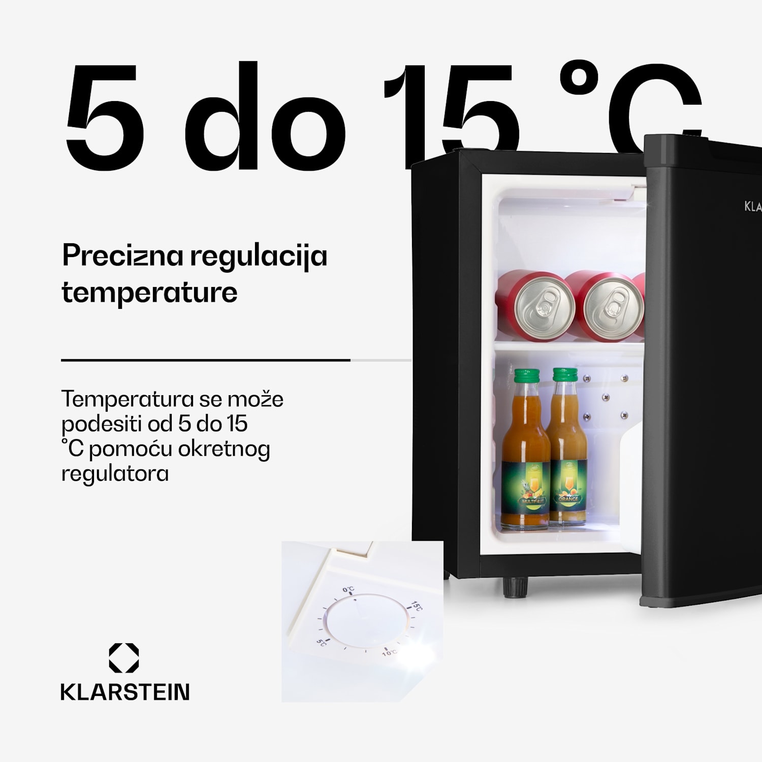 Silent Cool, hladnjak, 30 L, Arctic-Fox Cooling, G, crni 30 L | Crna