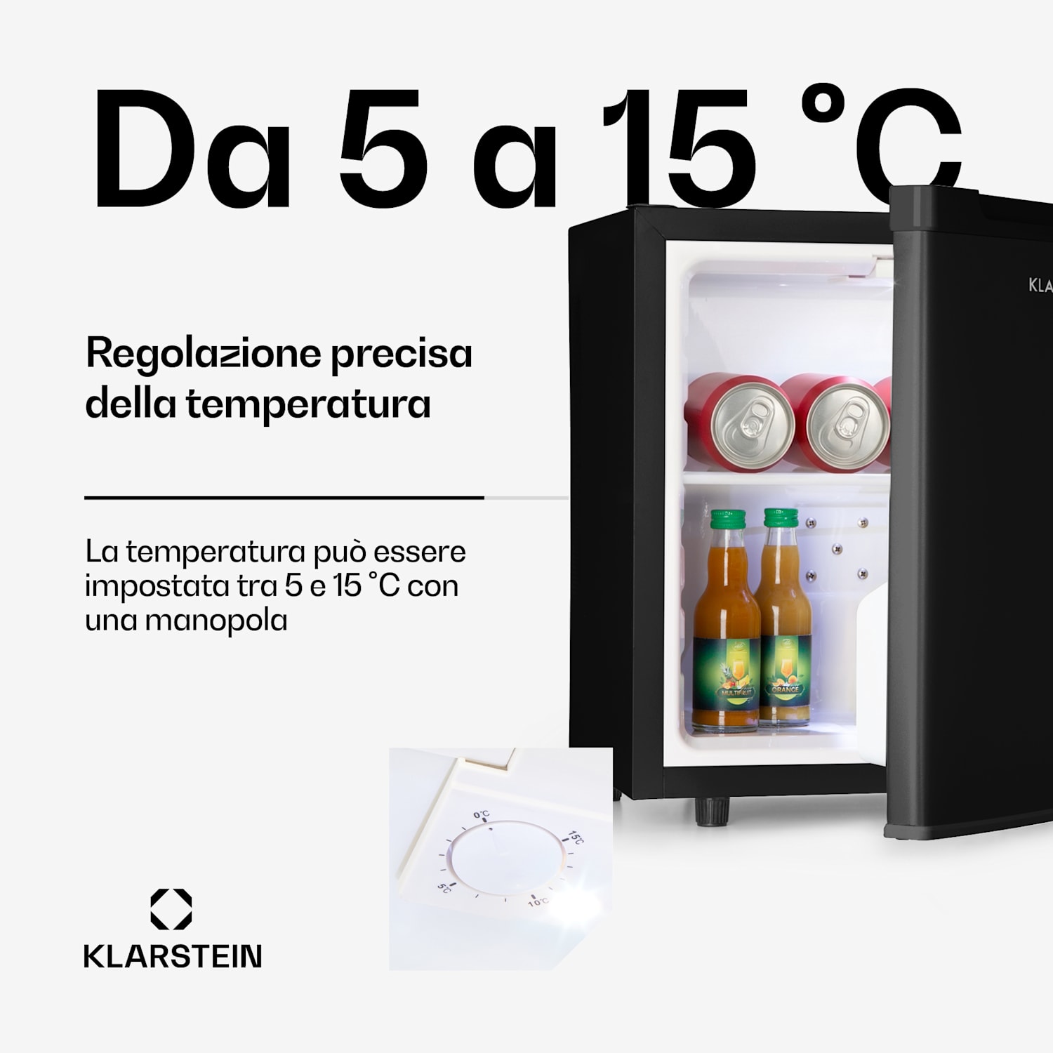 Silent Cool - Frigorifero, 30l, Arctic-Fox Cooling, 23 dB(A) 30 L | Nero