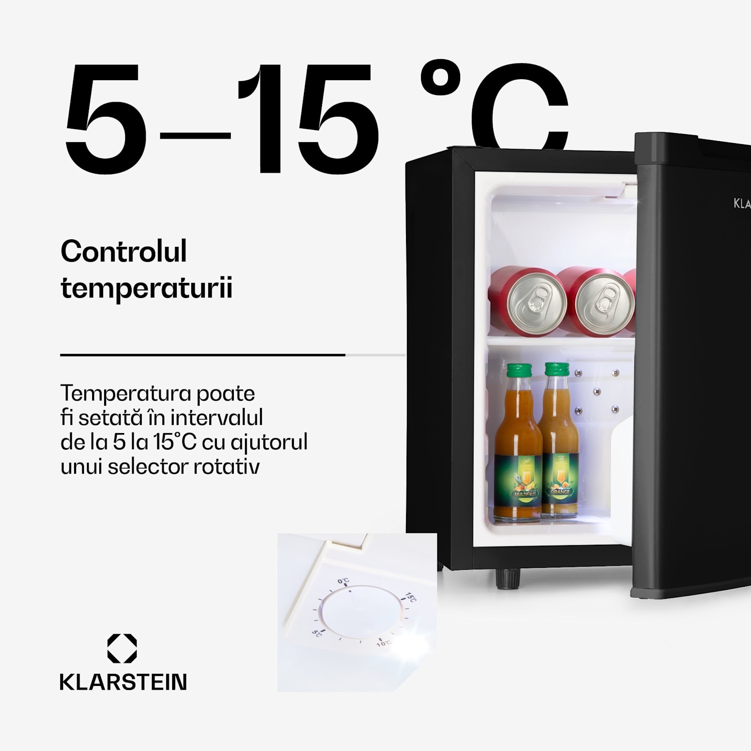 Silent Cool, frigider, 30 l, Arctic-Fox Cooling, G, negru 30 L | Negru