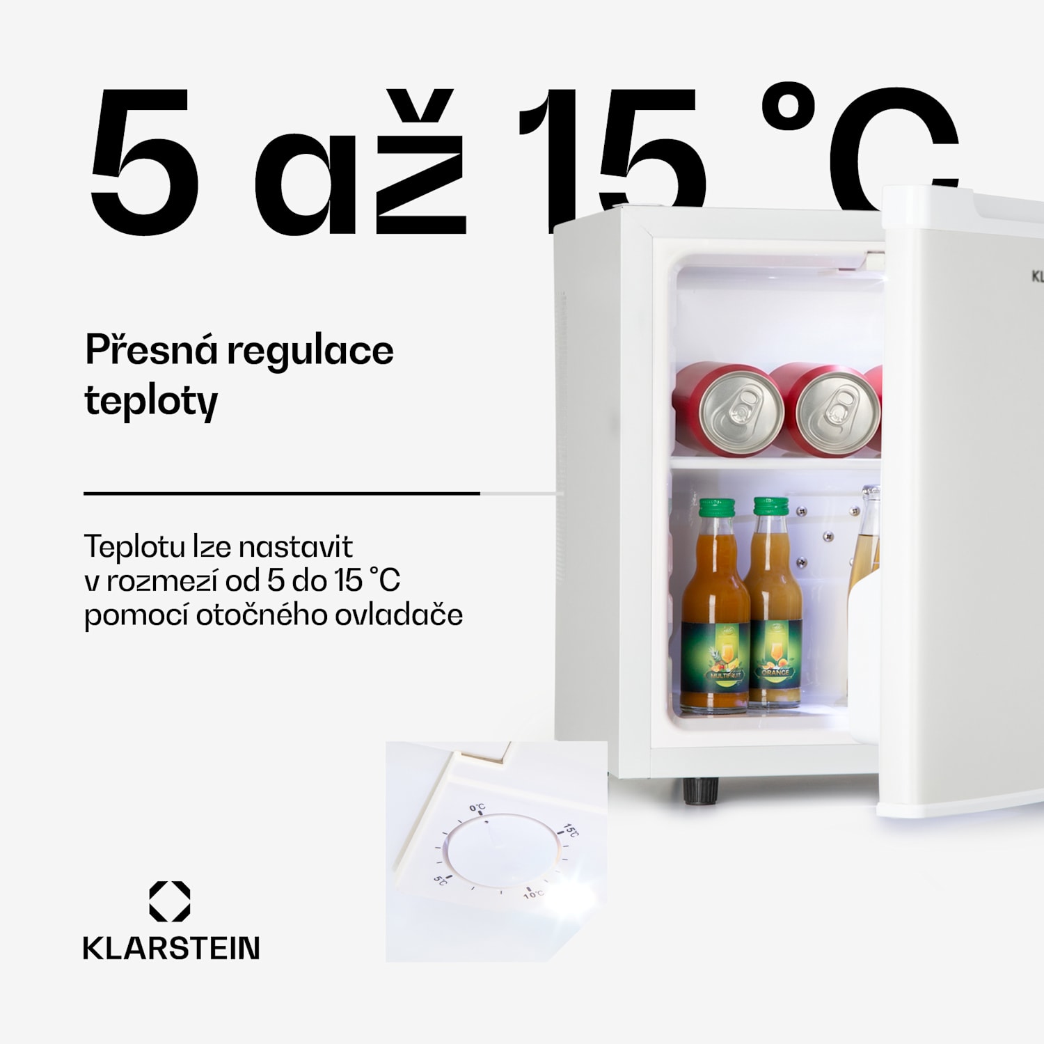 Silent Cool, lednice, 30 l, Arctic-Fox Cooling, energetická třída G, bílá 30 L | Bílá