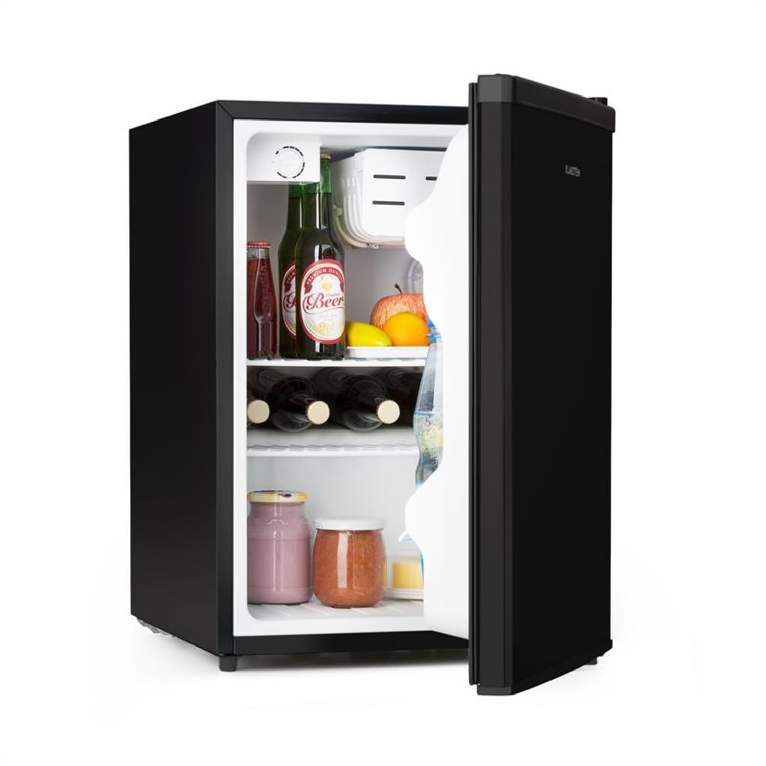 Cool Kid mini-koelkast met 4-l-vriesvak 66 liter 42dB A+ zwart Zwart