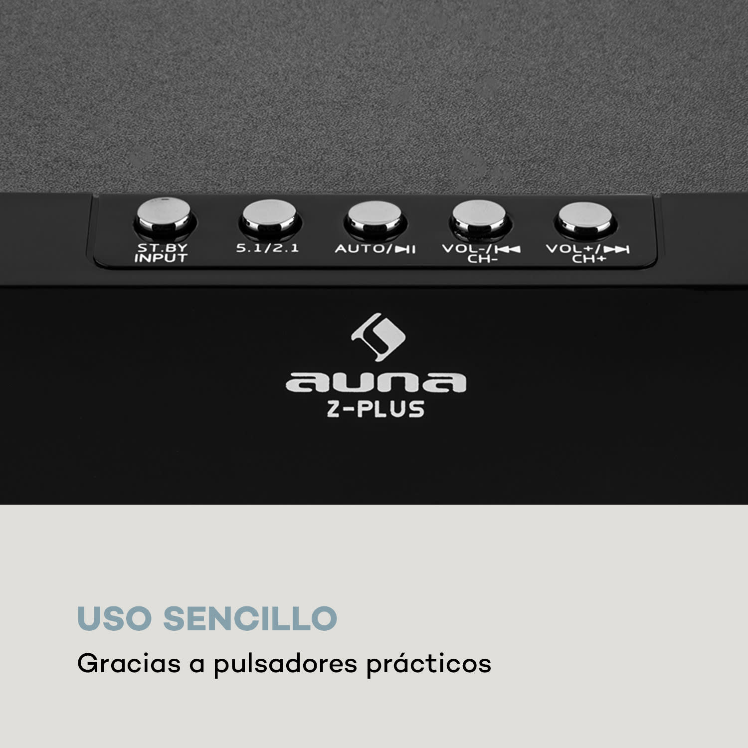 Z-Plus 5.1 Sistema de altavoces 70 W RMS Subwoofer OneSide Bluetooth USB SD 