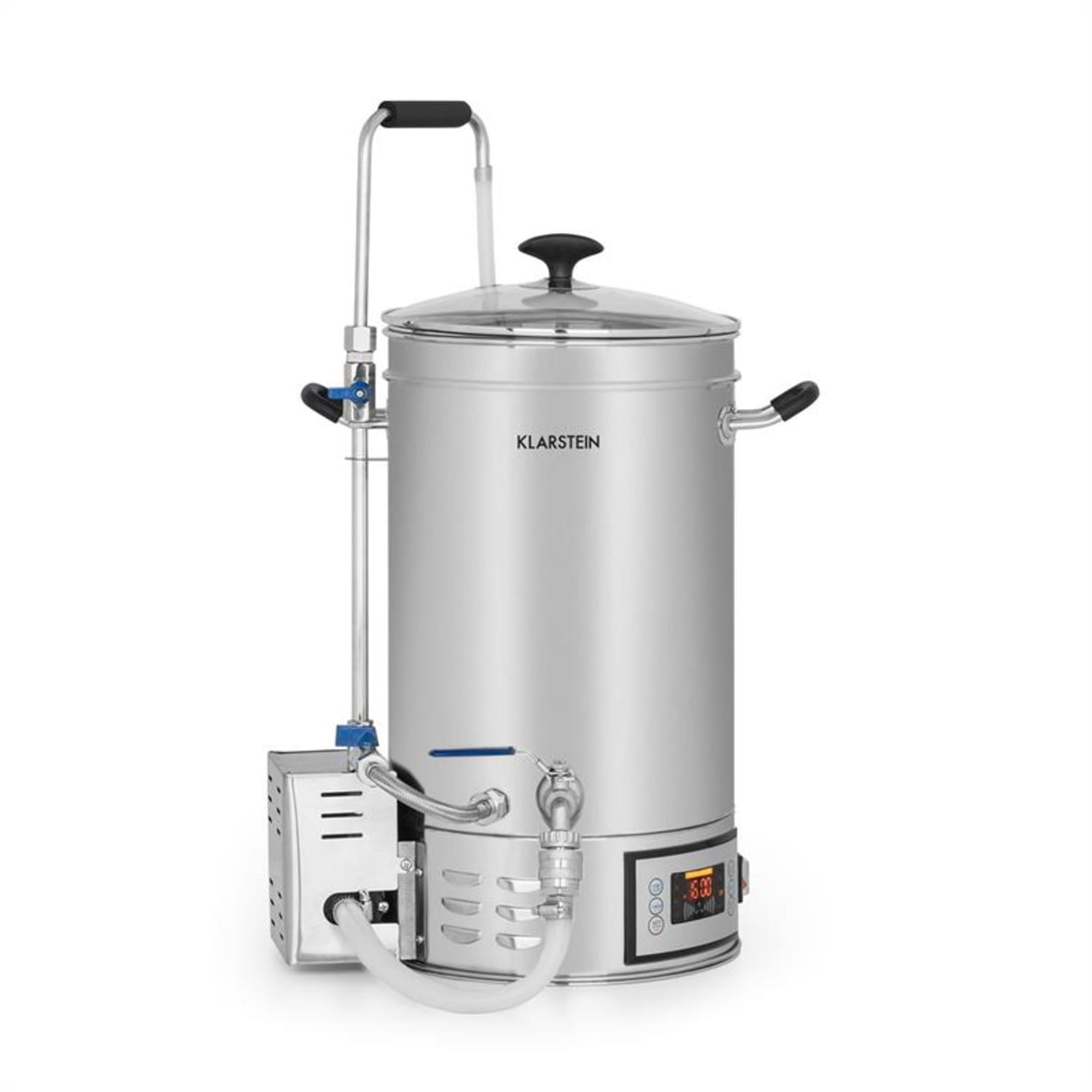 Brauheld Kocioł do produkcji brzeczki 15 l 30–140°C pompa cyrkulacyjna stal szlachetna 15 L