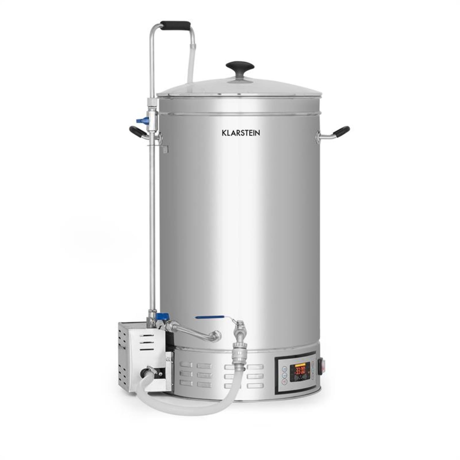 Brauheld Kocioł do produkcji brzeczki 45 l 30–140°C pompa cyrkulacyjna stal szlachetna 45 L