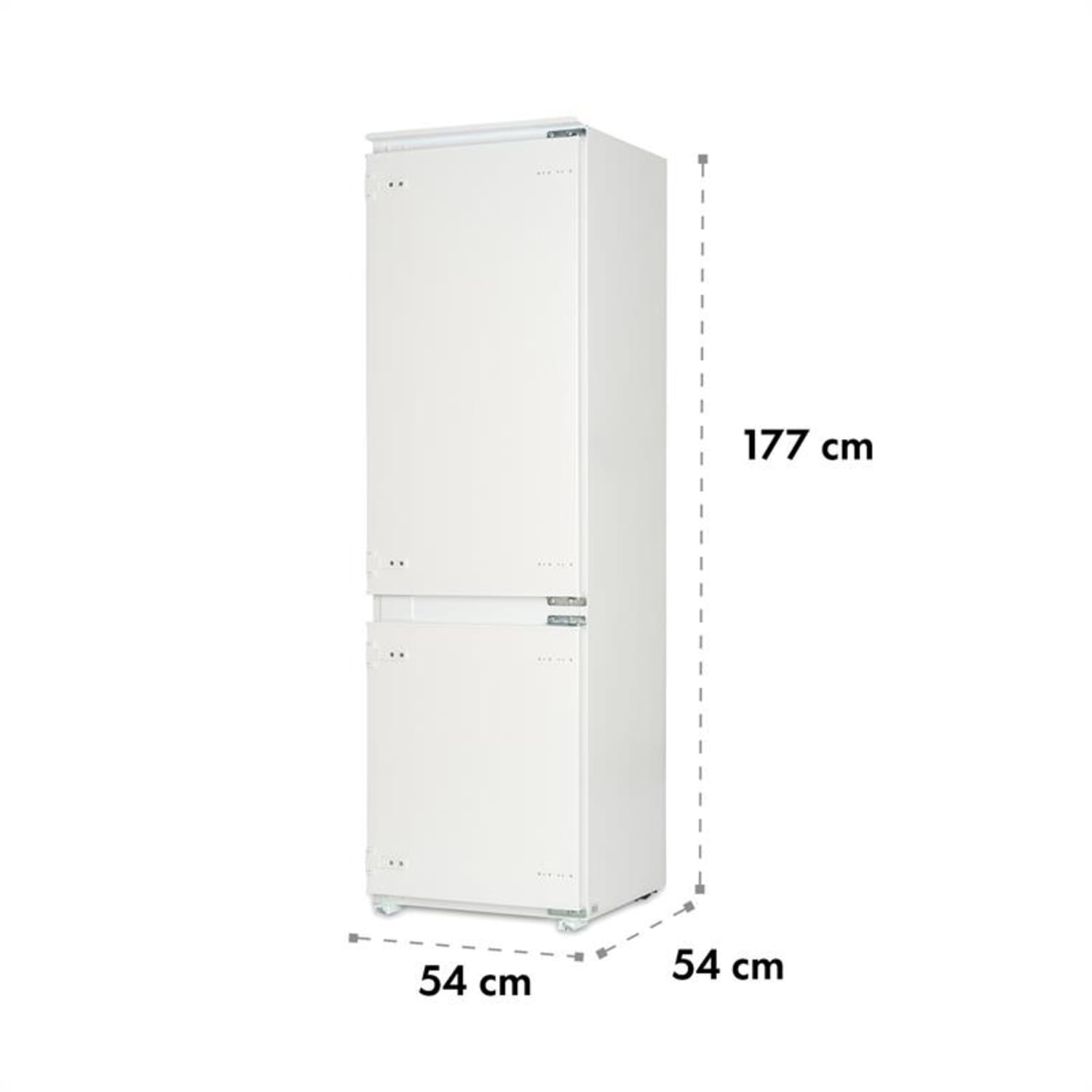 CoolZone inbouw koelvriescombinatie 241l liter A+ 41 dB wit 