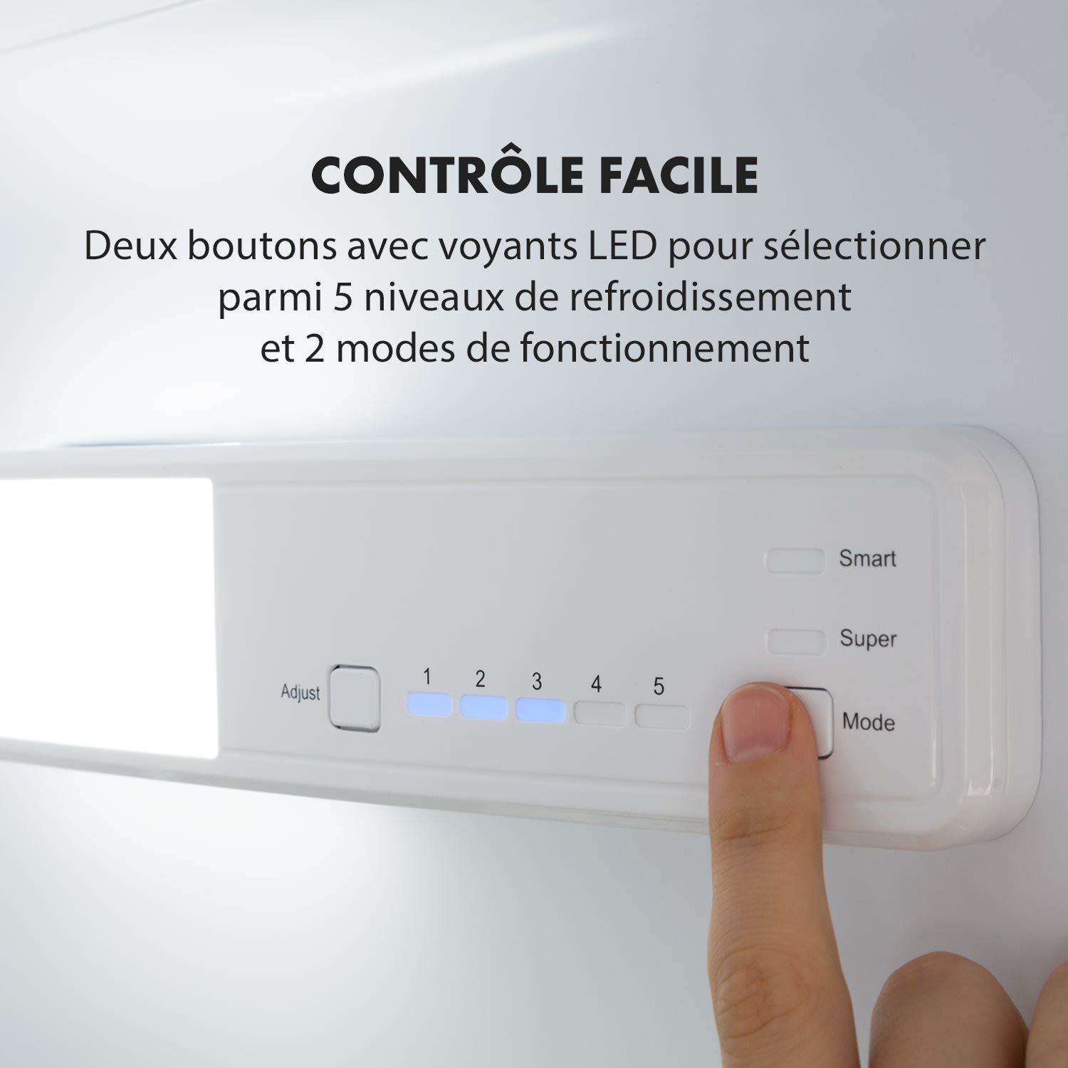 CoolZone 250 Eco koelvriescombinatie 185 L / 65 L A++ led inbouw wit 
