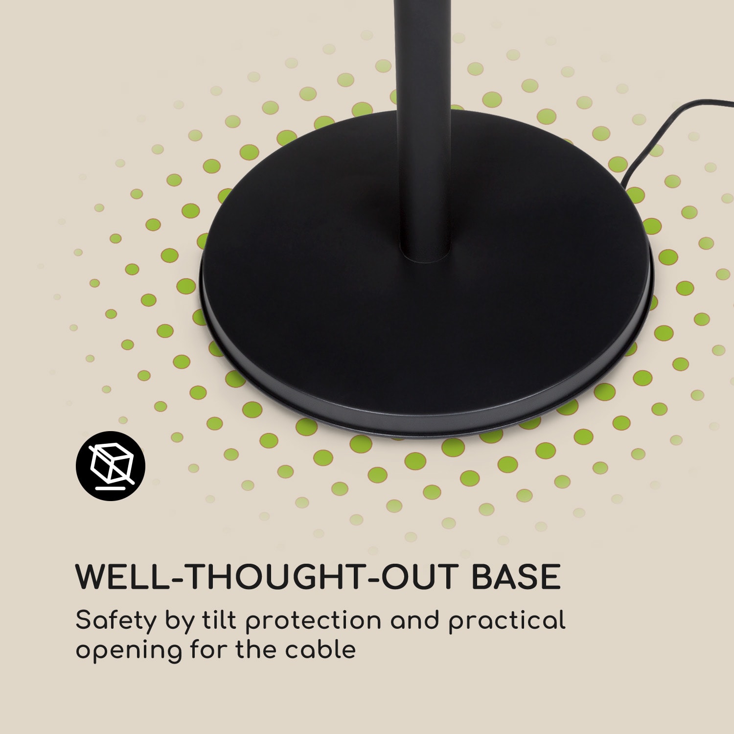 Heatspot Terrassenheizstrahler 900/1200/2100 W IR ComfortHeat Schwarz