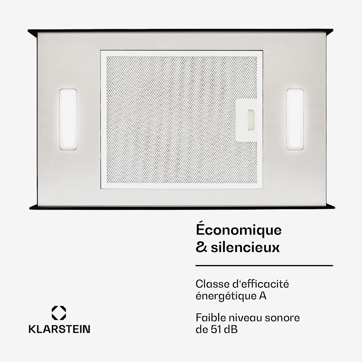 Kronleuchter L eilandafzuigkap 60cm afvoer: 590m³/h led touch zwart Zwart