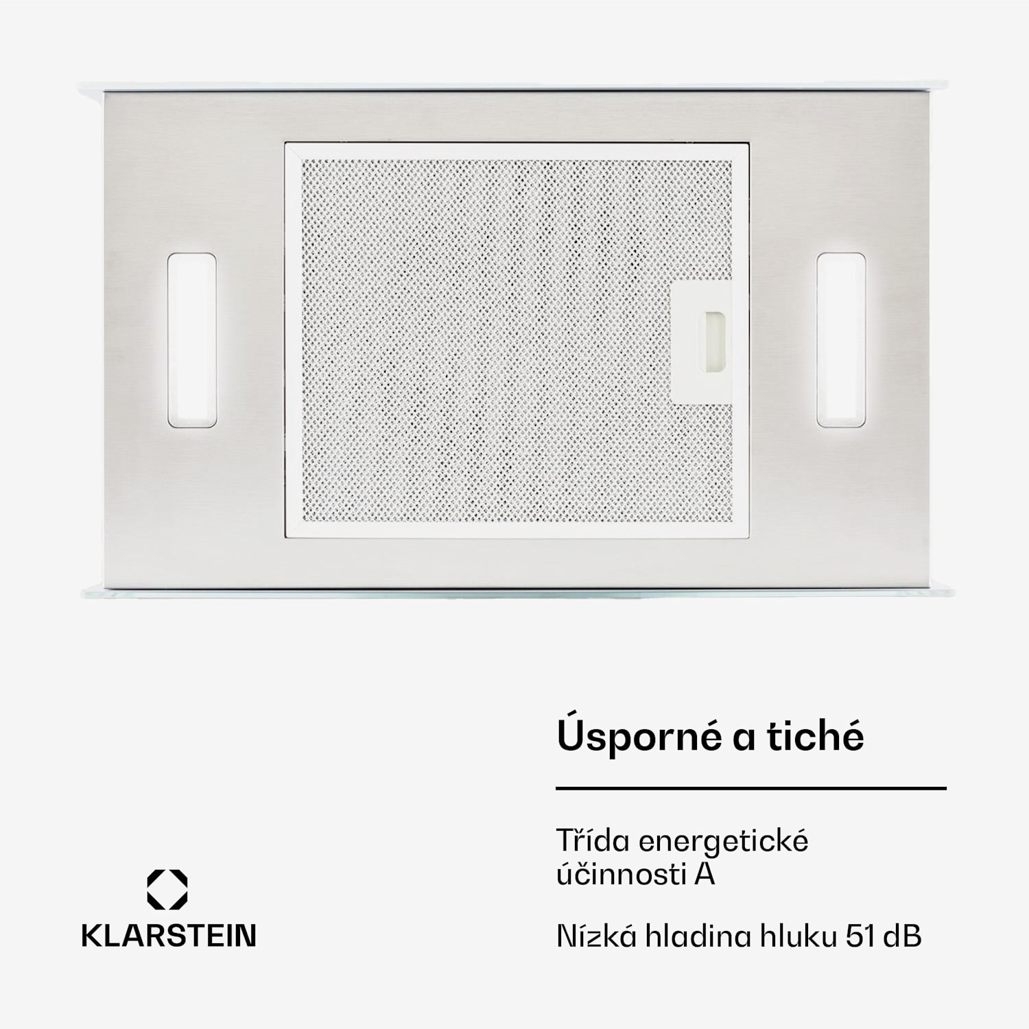 Kronleuchter L, digestoř, 60 cm, ostrůvková, 590 m³/h, dotyková, LED, bílá 