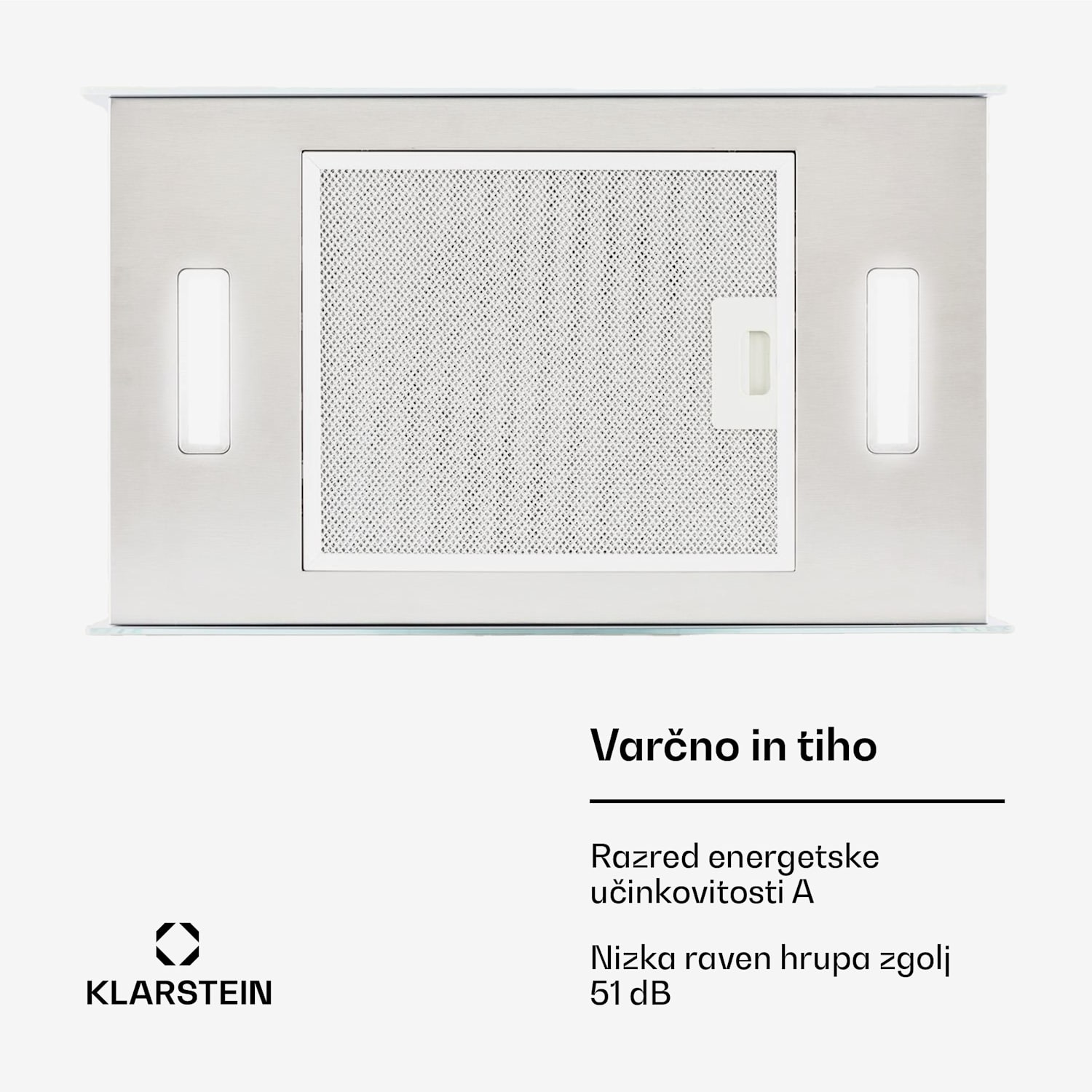 Kronleuchter L, stropna kuhinjska napa, 60 cm, 590 m³/h, LED, bela Bela