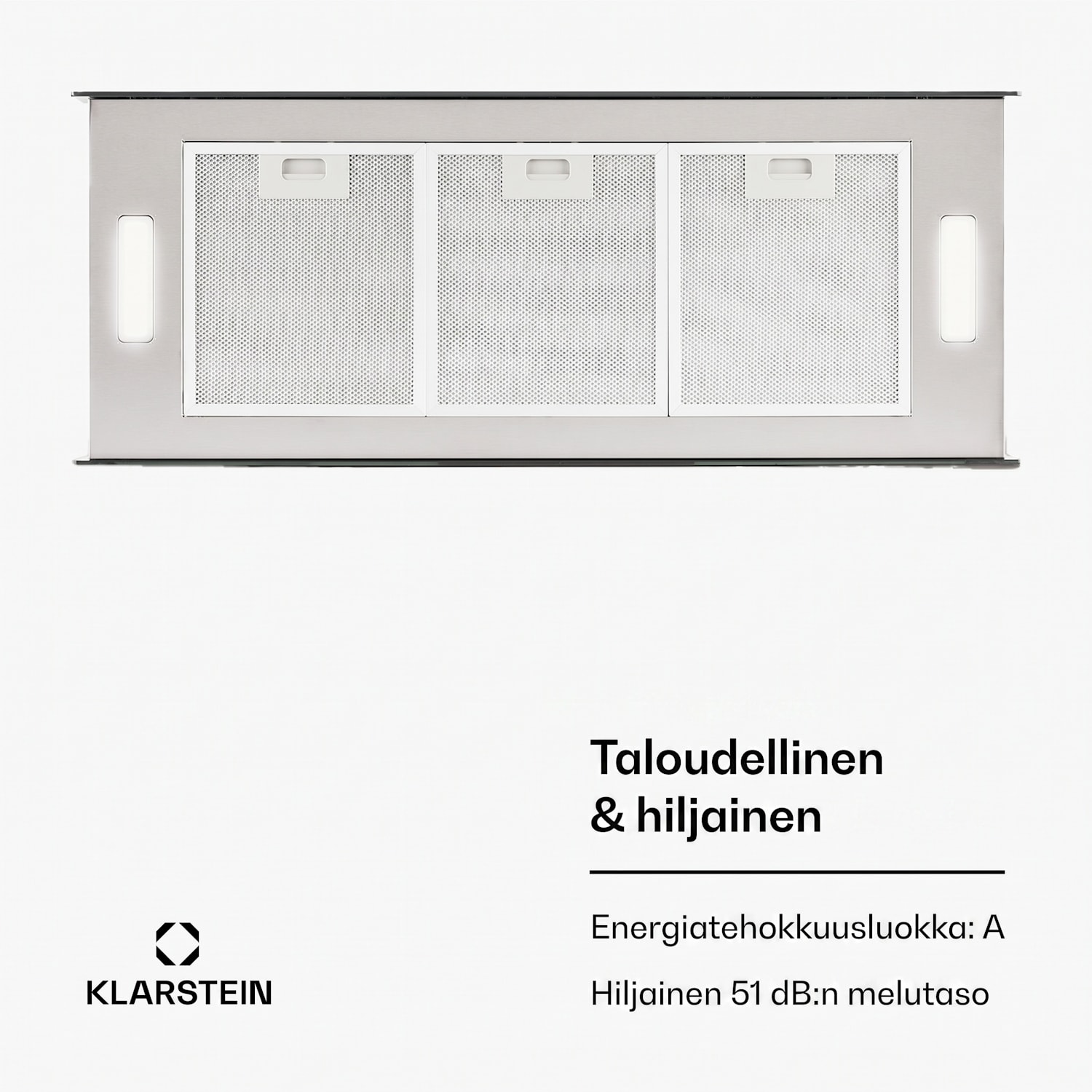 Kronleuchter XL saarekeliesituuletin 90 cm poistoilma 577 m³/h LED kosketus musta 90 cm | Musta