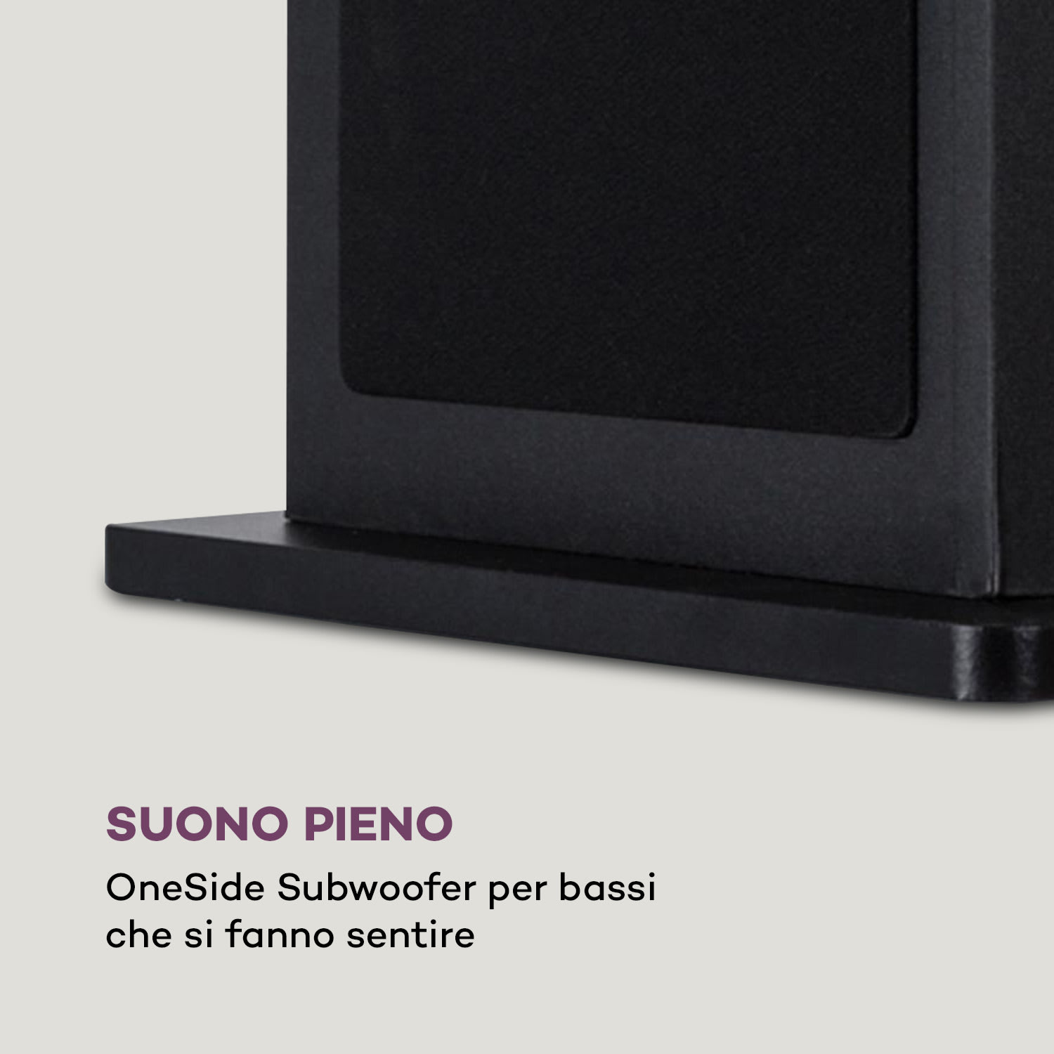 Karaboom 100 Wifi Tower Speaker Internet Radio DAB+ BT 120W nero Preto