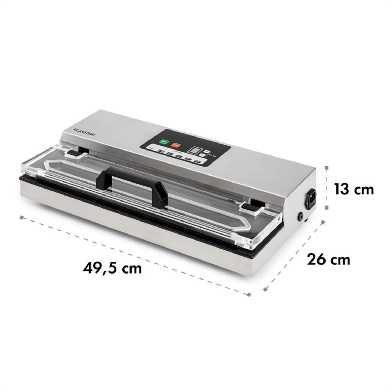 Foodlocker 650, vákuumozó gép, 650 W, InstantSealing, nemesacél, ezüst 