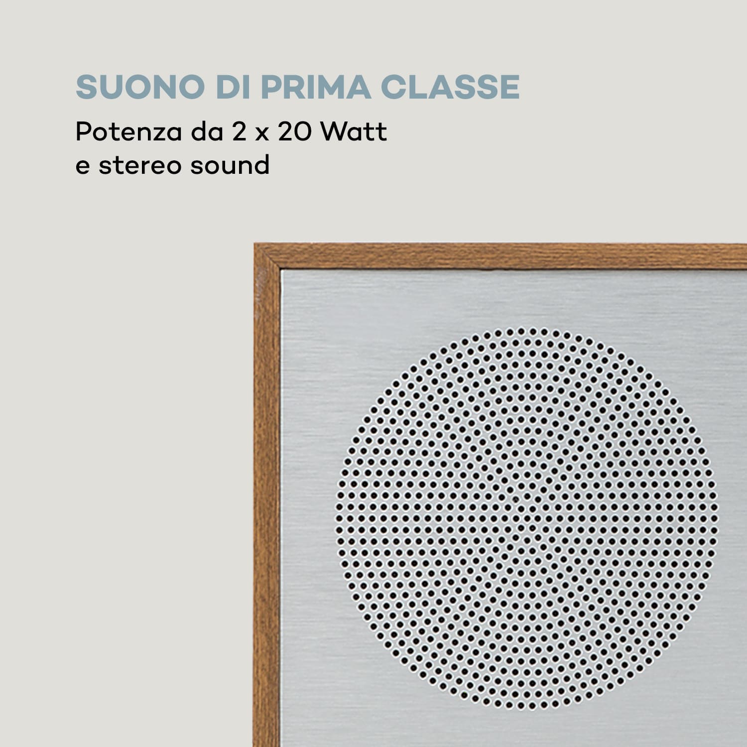 Silver Star CD-DAB - Lettore CD slot-in, max. 2 x 20 W, DAB+, BT, alluminio, marrone 