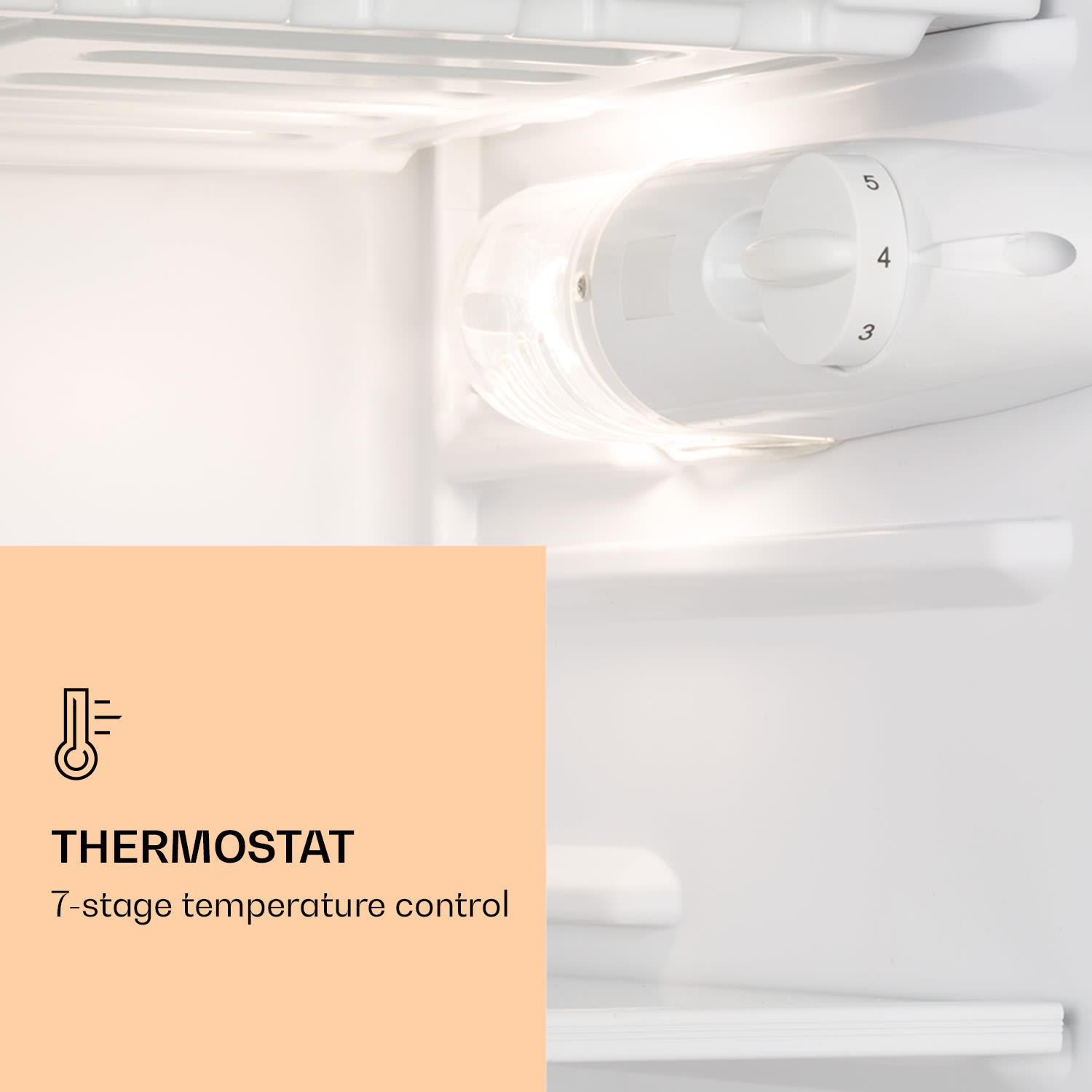 Luminance Frost koelkast 91L crispvak 2 glazen schappen 