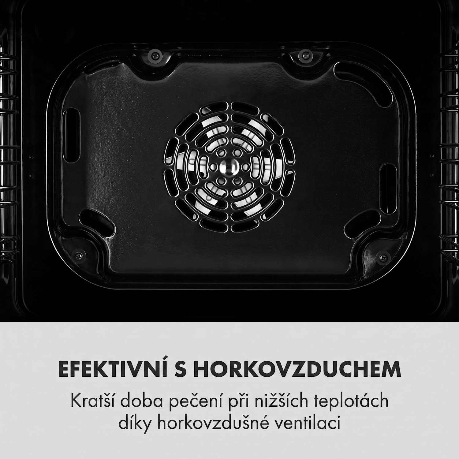 Kalahari, vestavná trouba, 2300 W, 7 funkcí, černá 