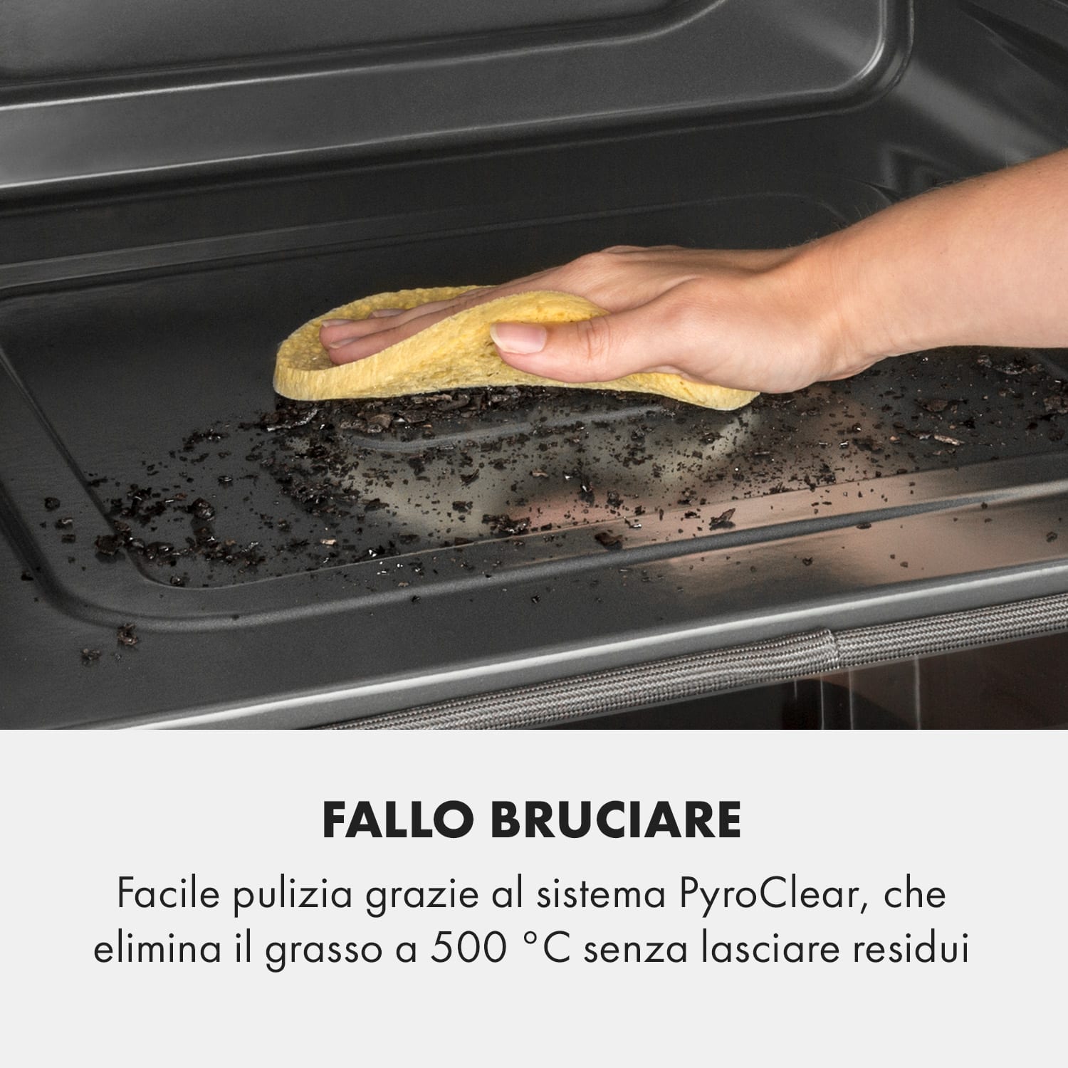 Gusteau Forno Elettrico a Incasso  2950W 8 Funzioni Nero