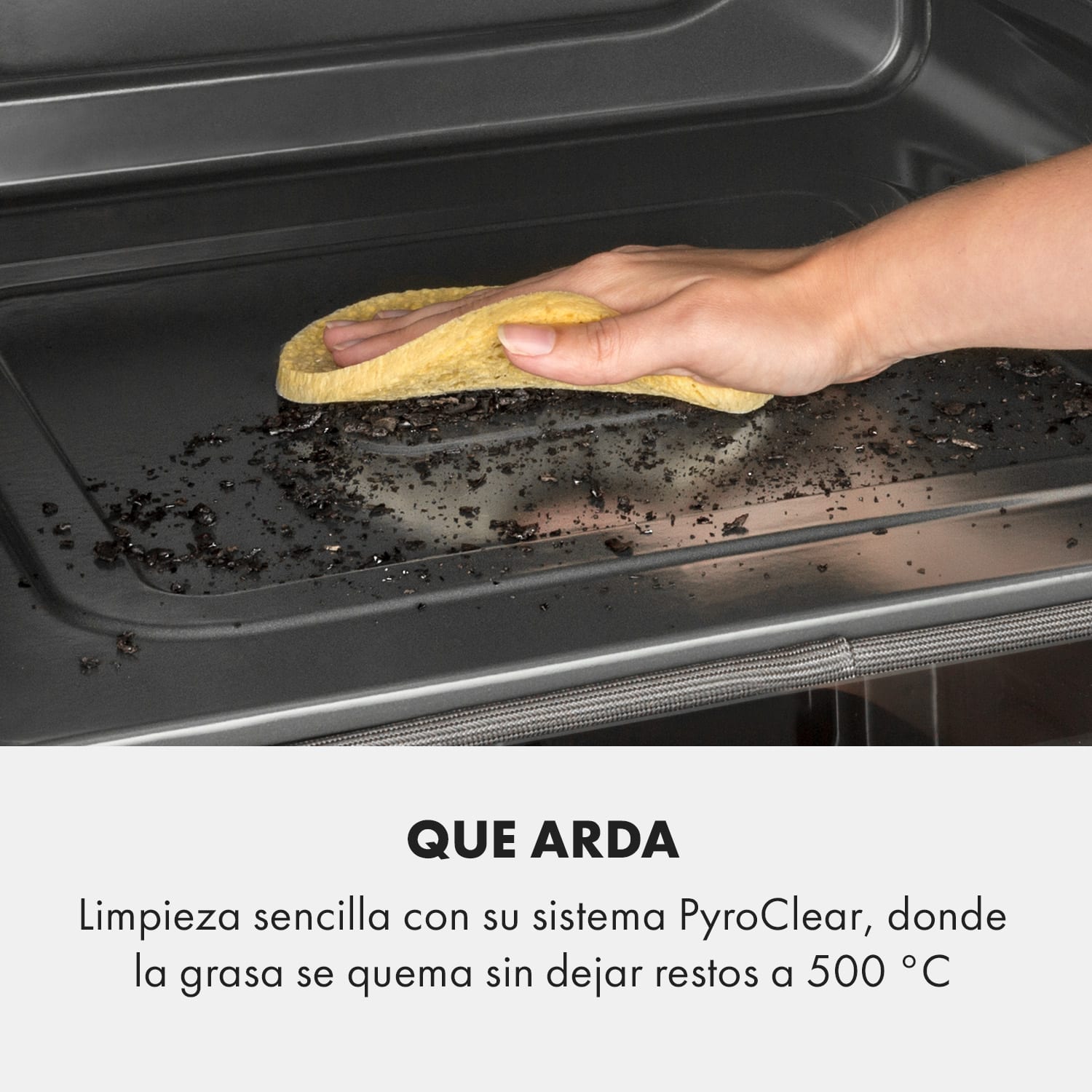 Gusteau Horno eléctrico encastrable 2950W 8 funciones  Blanco