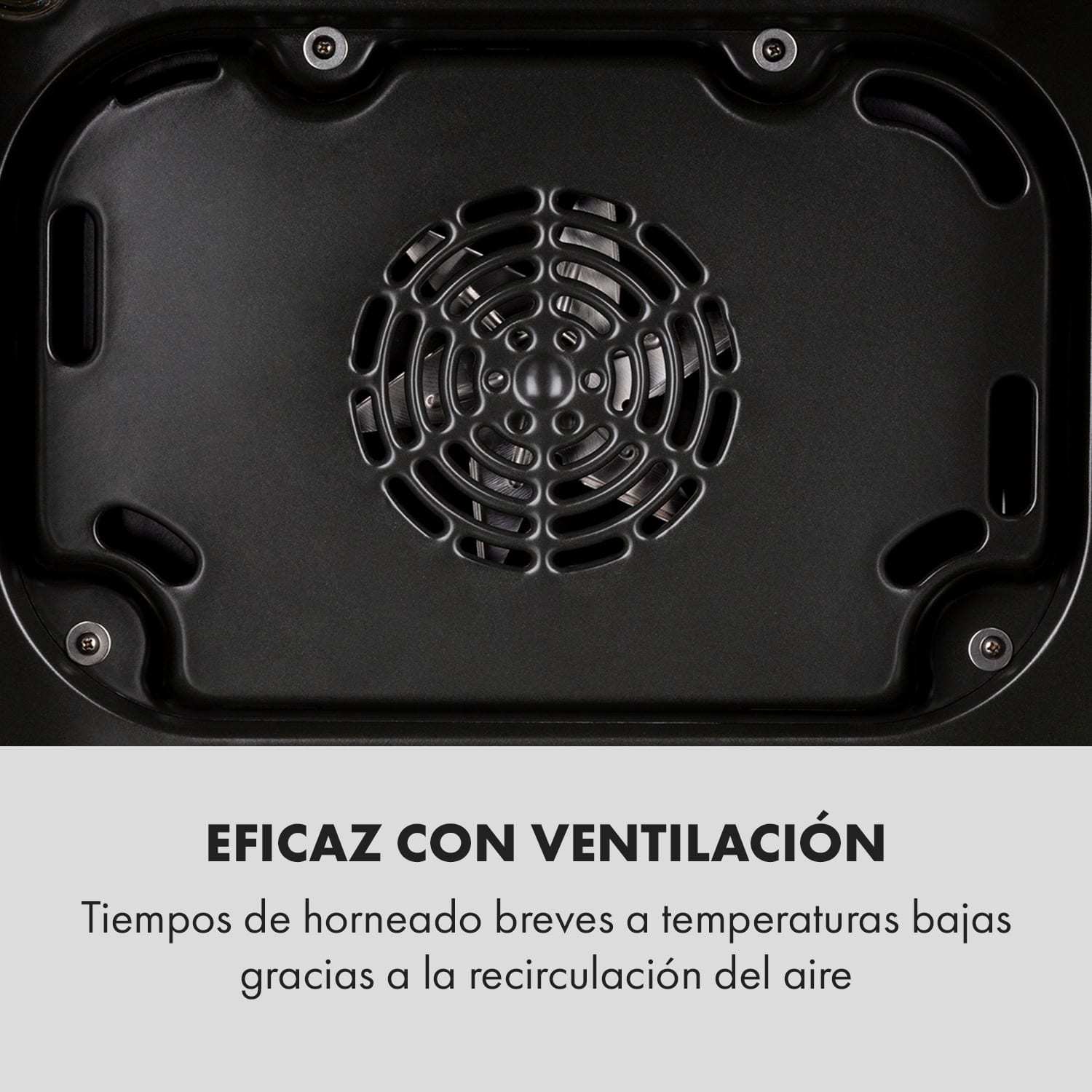 Gusteau Horno eléctrico encastrable 2950W 8 funciones  Blanco