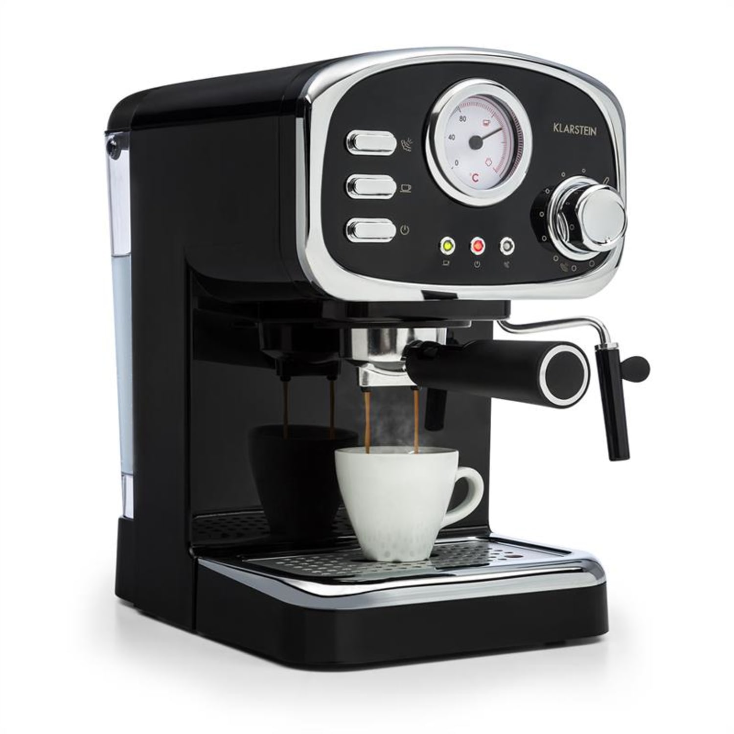 Espressionata Gusto espressomachine 1100W 15 bar druk zwart 