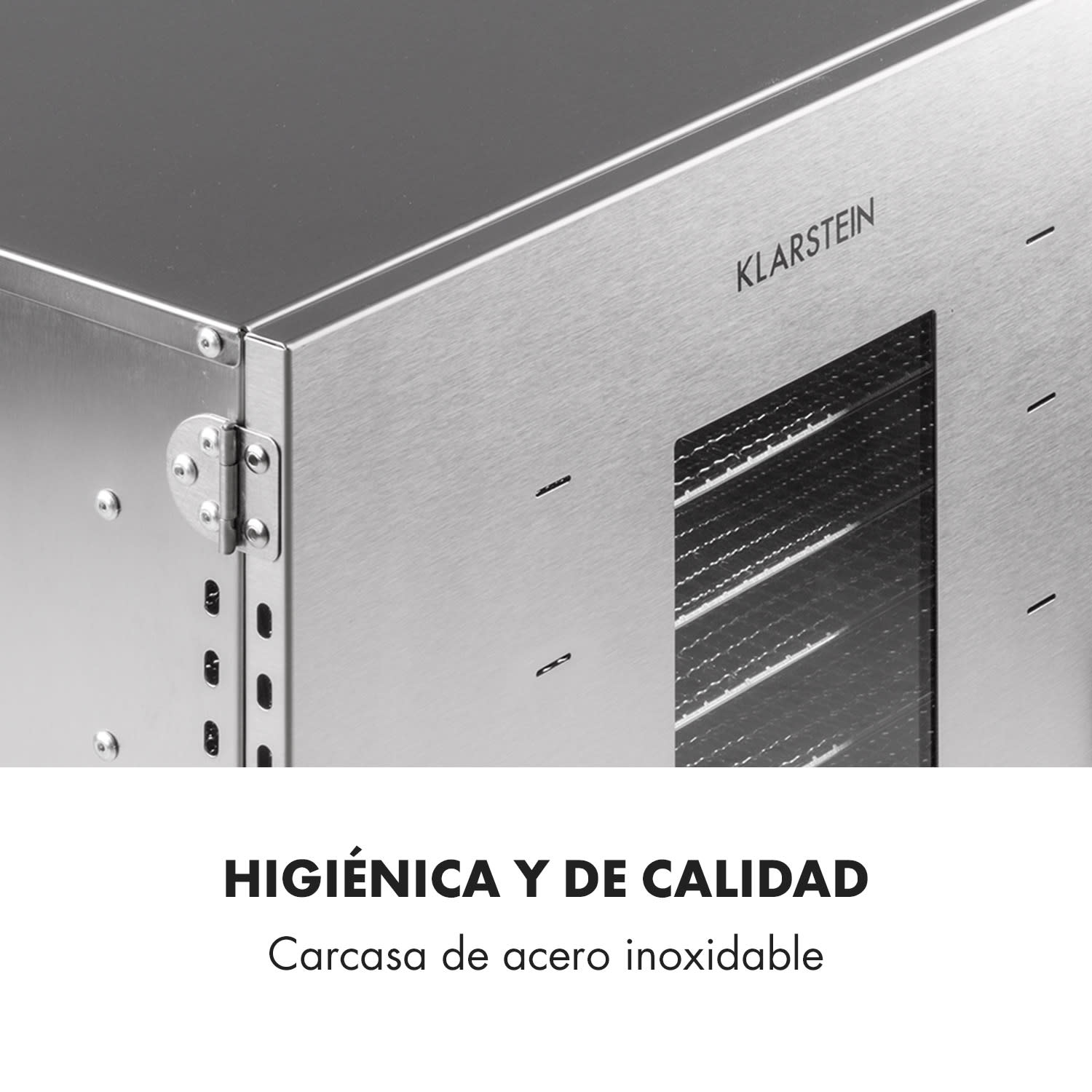 Master Jerky 16 Deshidratador 1.500 W 40-90 ° C Temporizador de 15 h Acero inoxidable Plateado 16 bandejas