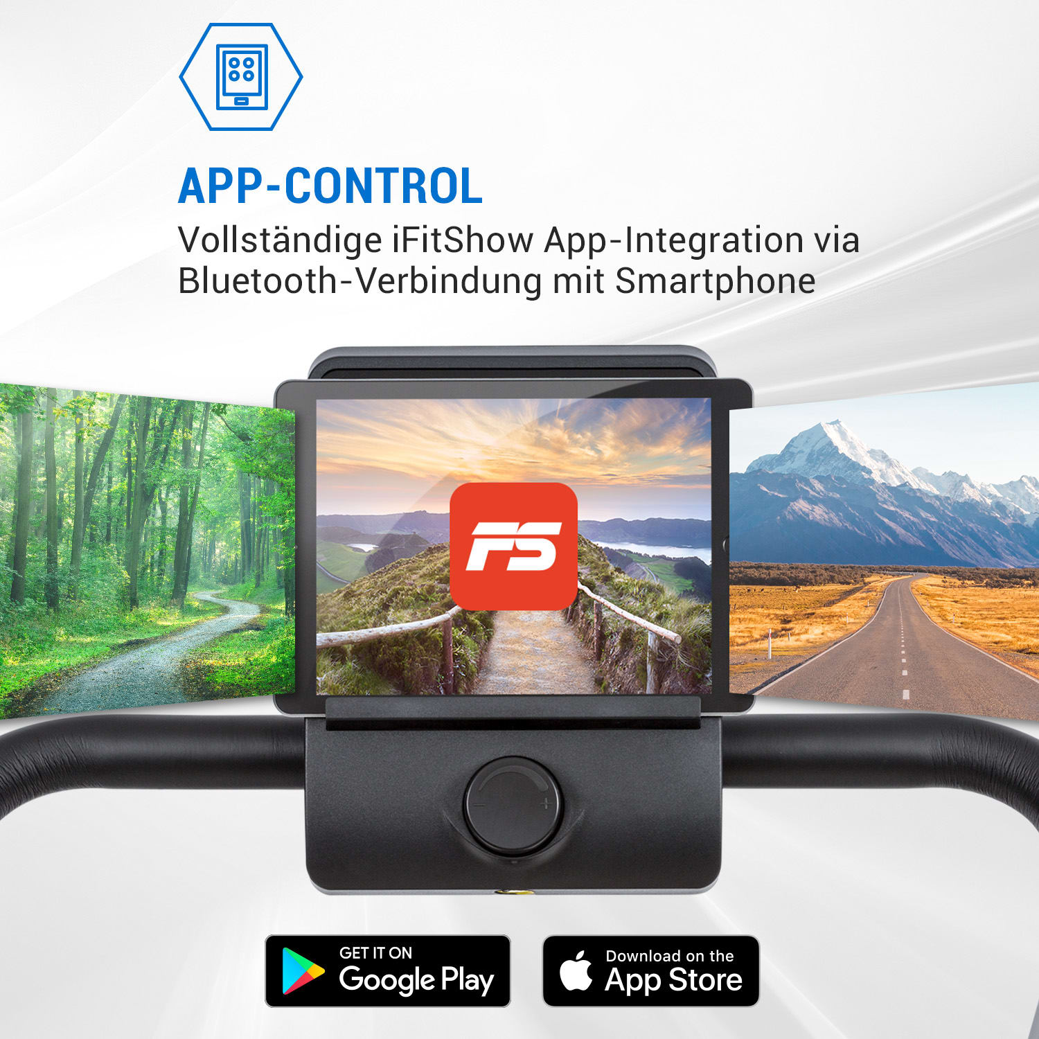 Pacemaker F60 Tapis Roulant 1 PS Autolubrificante Bluetooth 