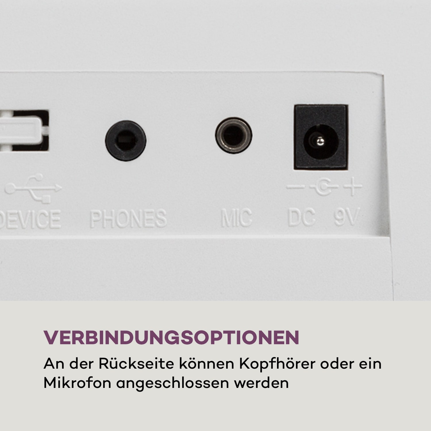 Etude 61 MK II Keyboard 61 Tasten je 300 Klänge/Rhythmen weiß Weiß