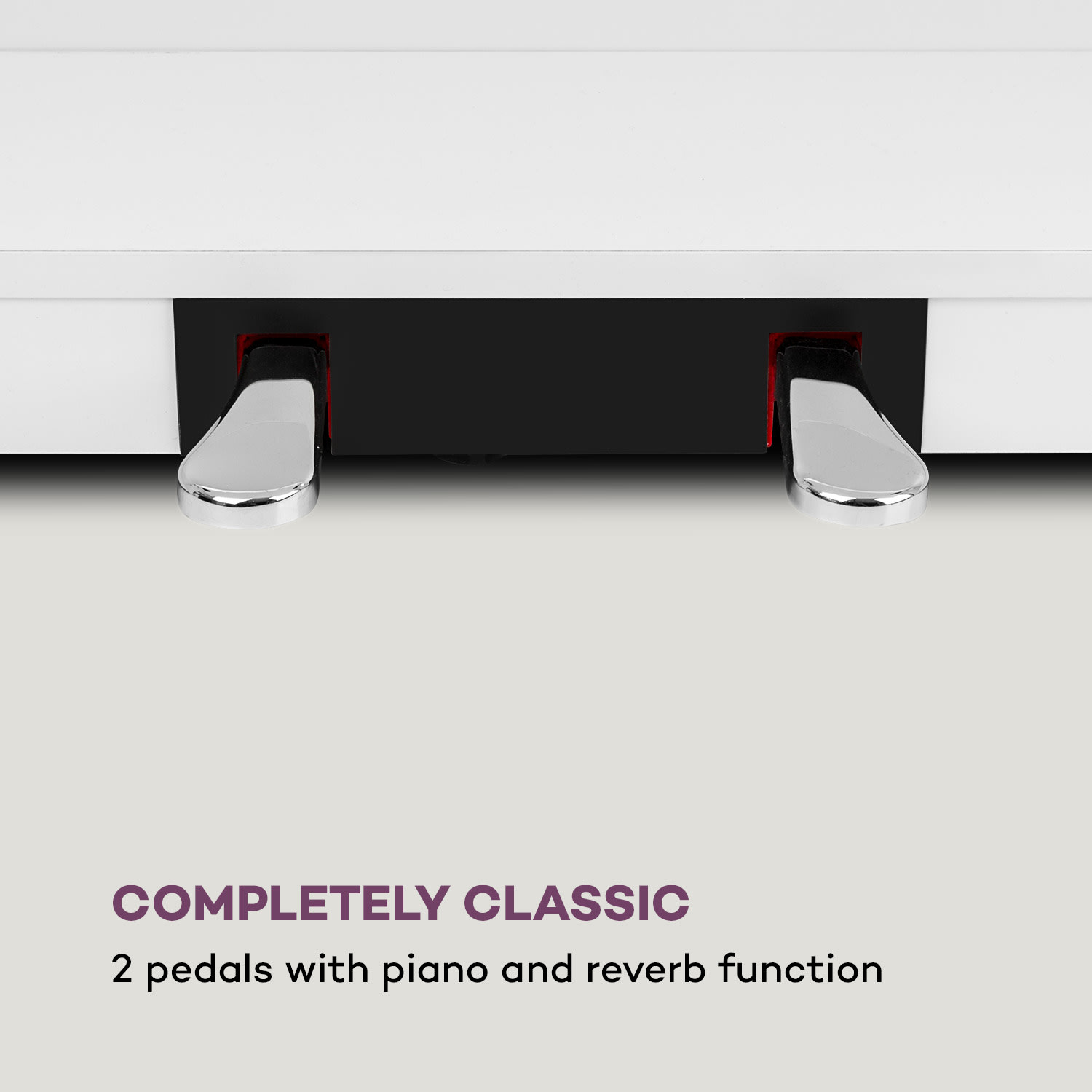 Subi88 MK II, e-piano, 88 taste, MIDI, USB, 360 sunete, 160 de ritmuri, alb Alb