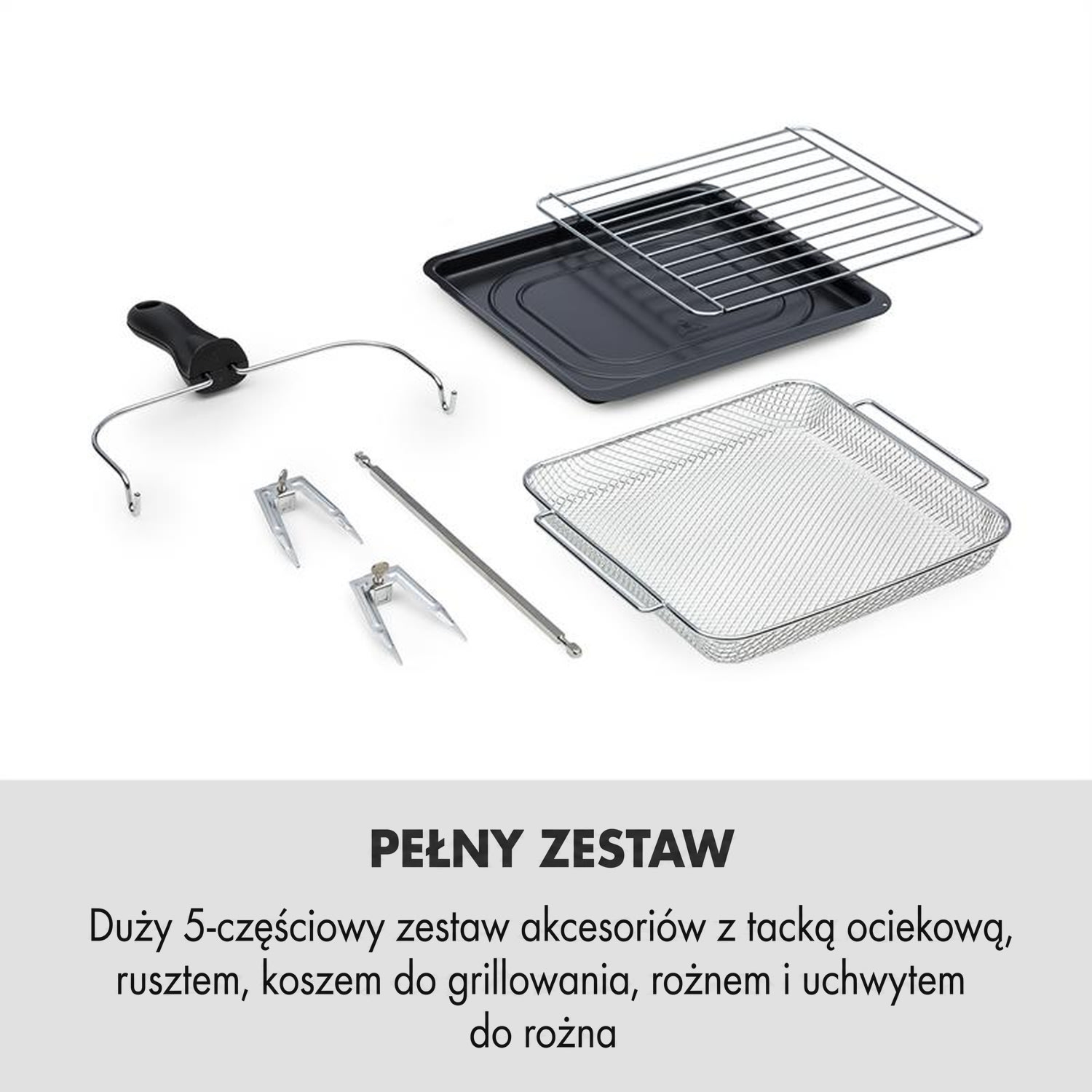 AeroVital Cube, frytkownica beztłuszczowa, 1600 W, 12 l, timer, 16 programów, kolor czarny Czarny