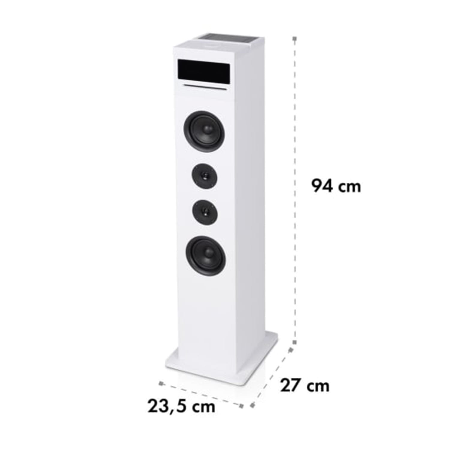 Karaboom 100 Sing Enceinte colonne karaoké 120W Lecteur CD 2 micros sans fi